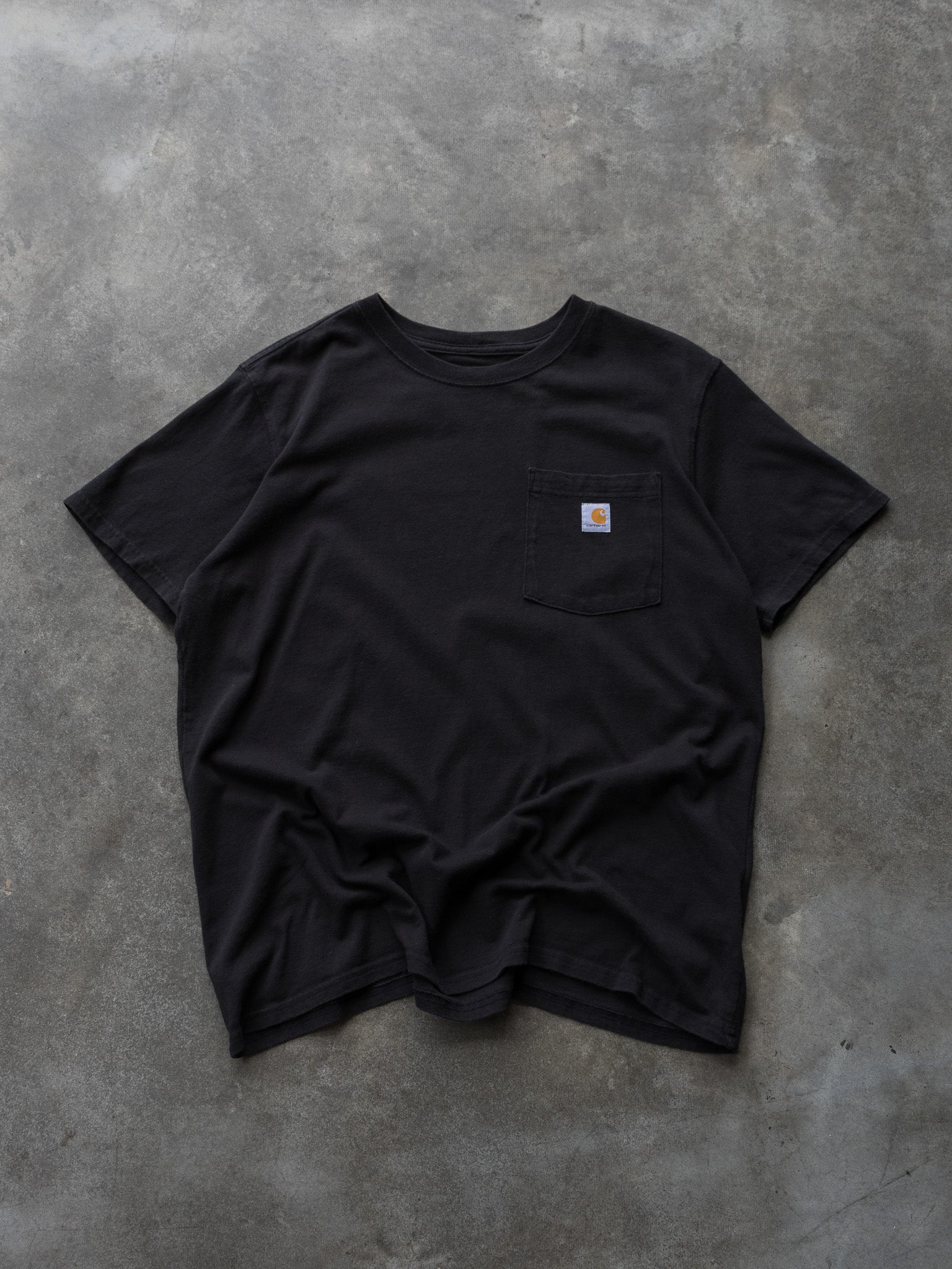 Vintage Black Carhartt Pocket Tee (12-14Y)