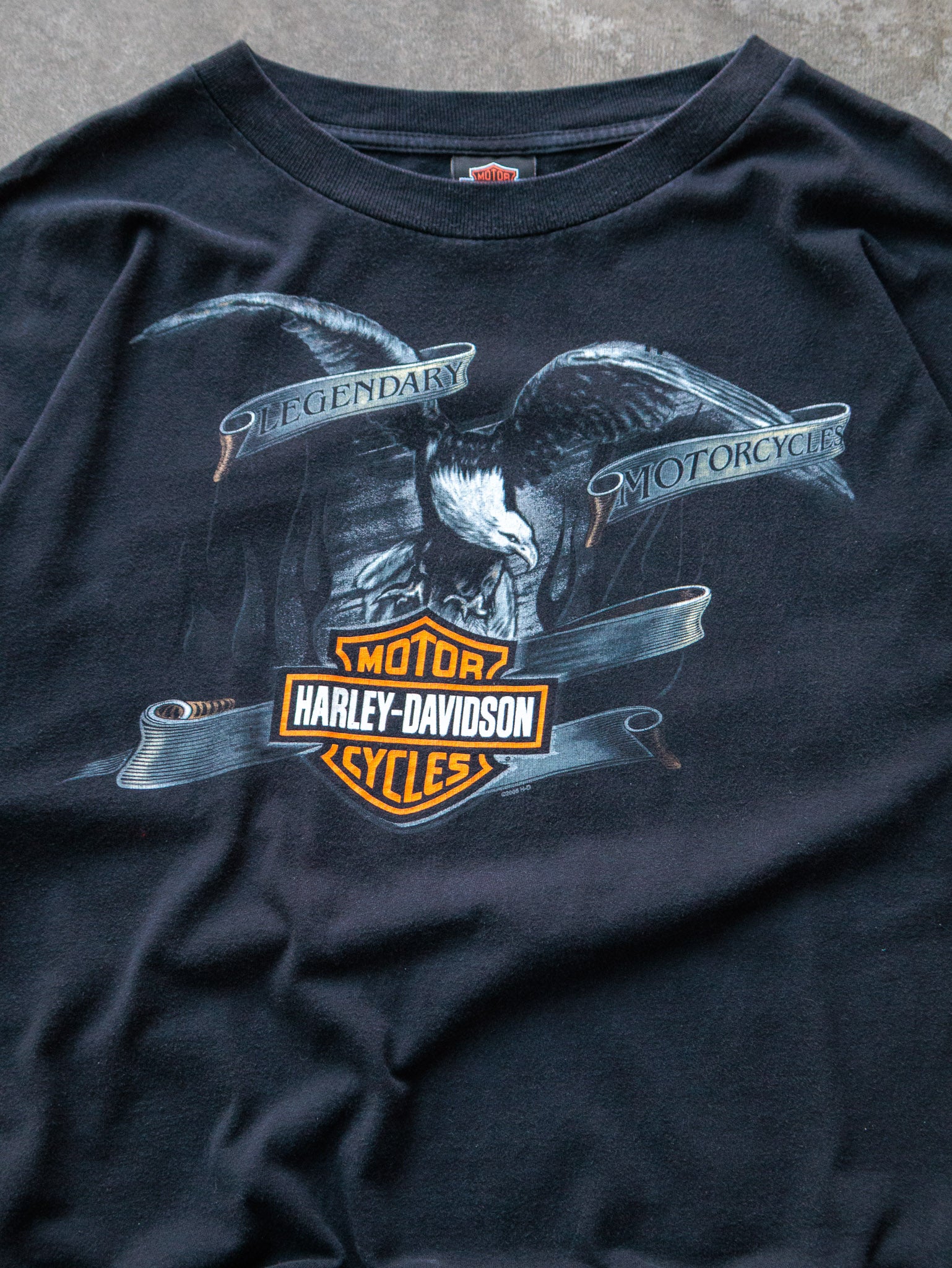 Vintage 2005 Black Harley-Davidson Mankato Minnesota Tee (2XL)