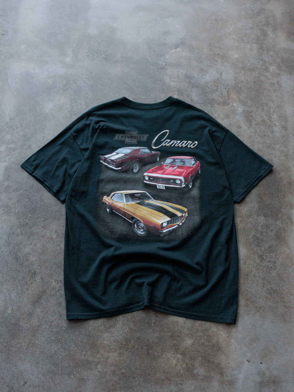 Vintage Green Chevrolet Camaro Tee (XL)