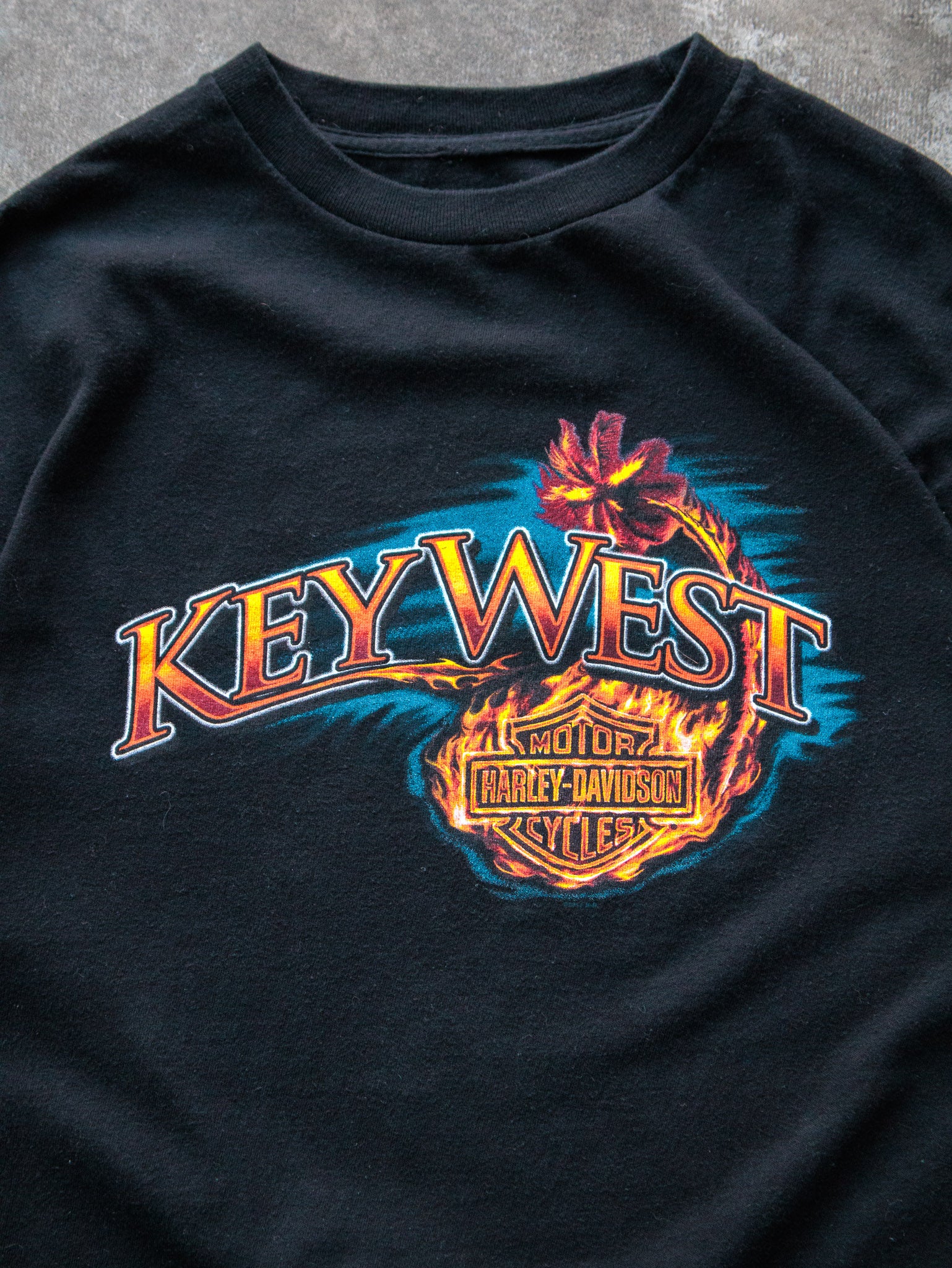 2016 Black Harley-Davidson Key West Florida Tee (L)