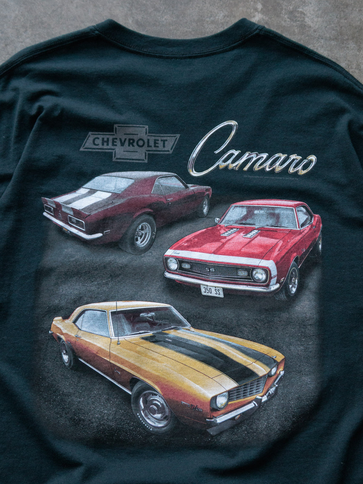 Vintage Green Chevrolet Camaro Tee (XL)