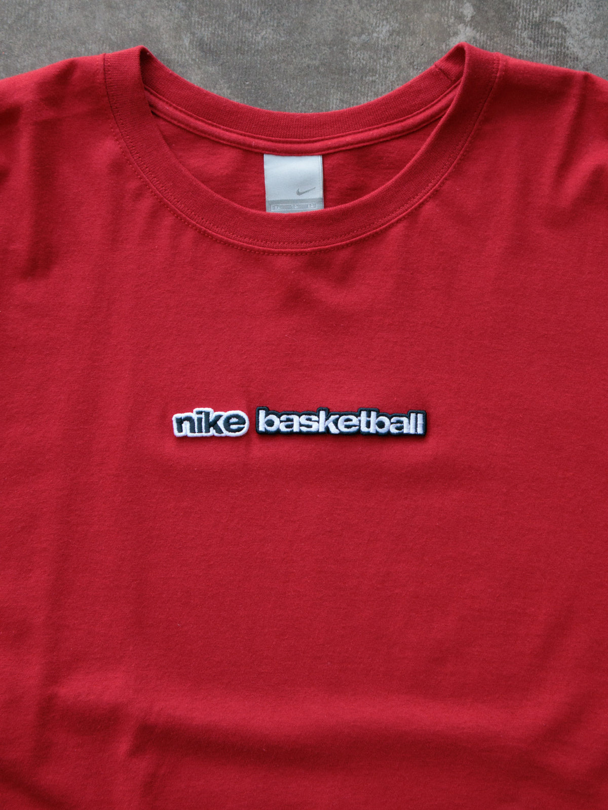 Vintage 00s Red Nike Basketball Tee (XL)