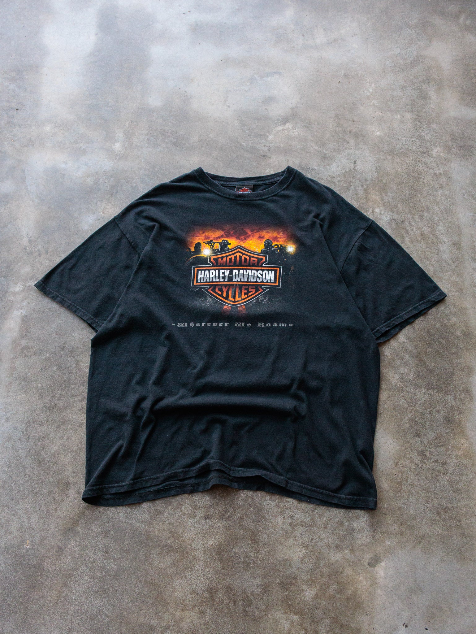Vintage Black Harley-Davidson Branson Missouri Tee (2XL)