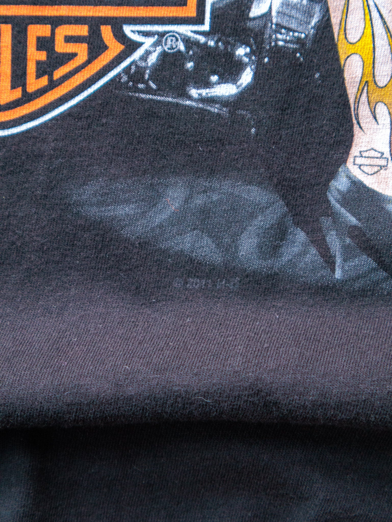 Vintage 2011 Black Harley-Davidson Rapid City Tee (L)