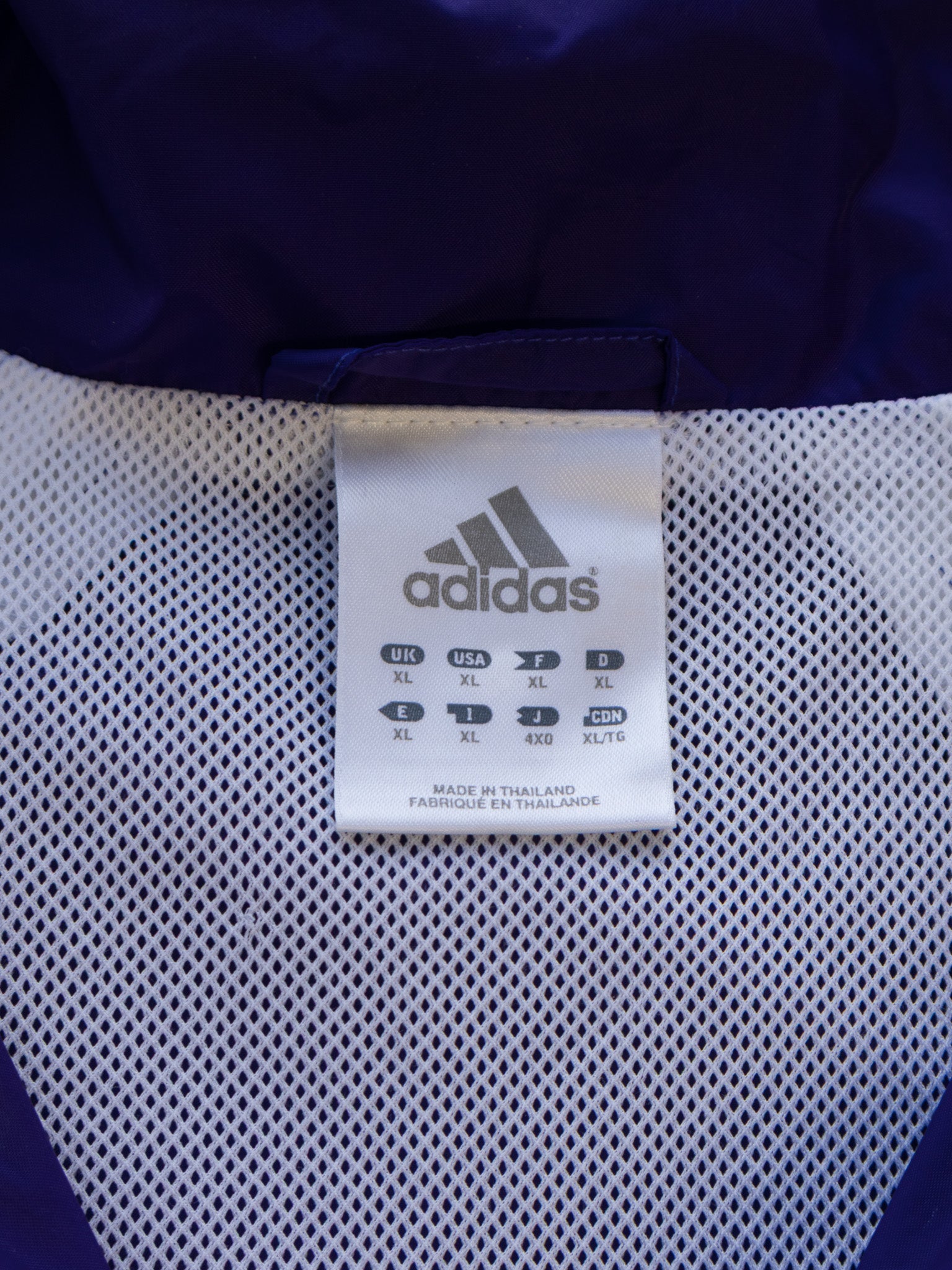 Vintage Purple Adidas Track Jacket (XL)