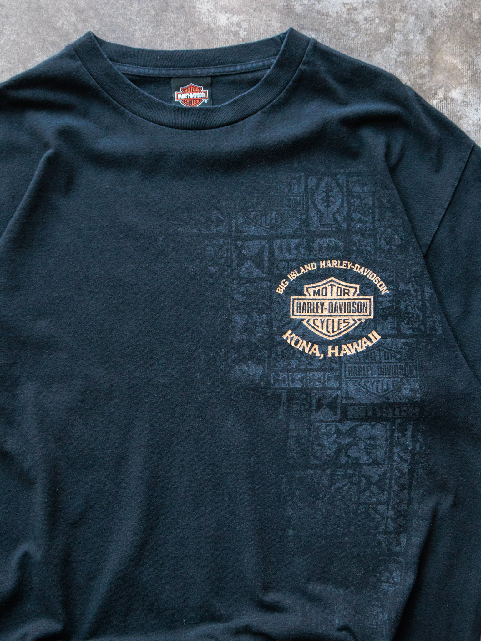 Vintage Harley-Davidson Big Island Kona Hawaii Tee (XL)