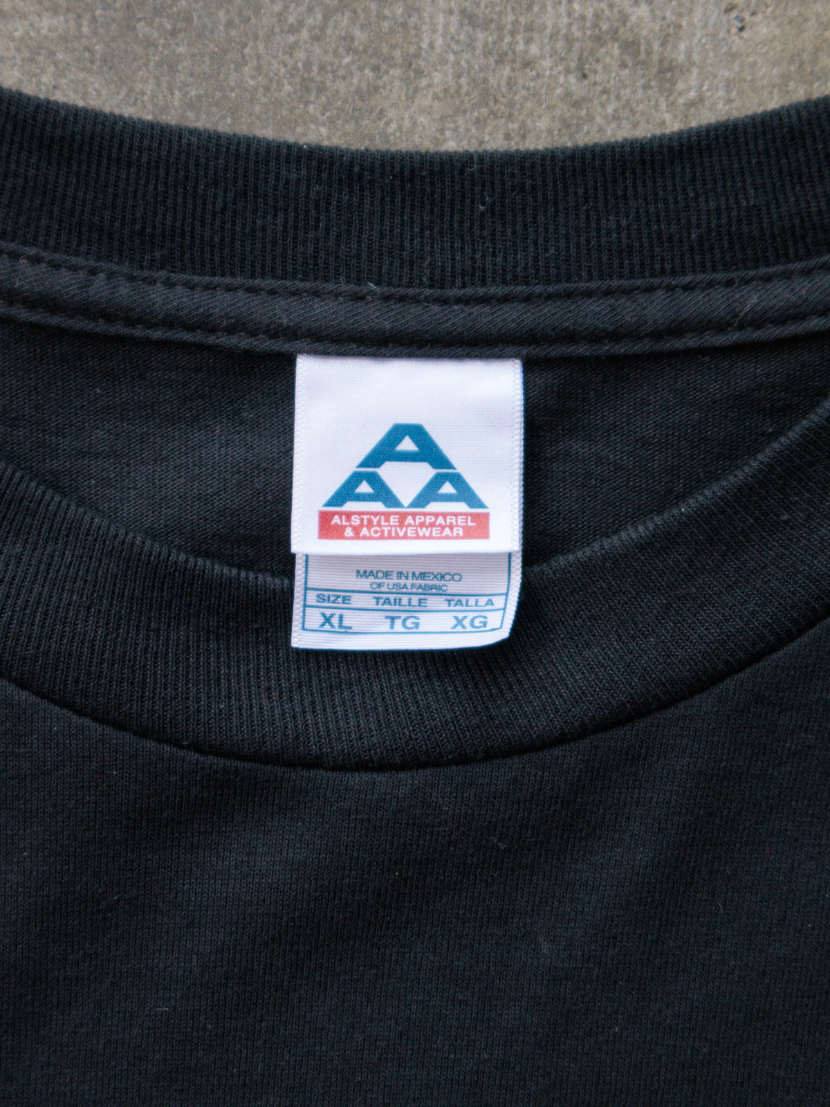 Vintage 00s Black Gotta Race One Ball Slogan Tee (XL)