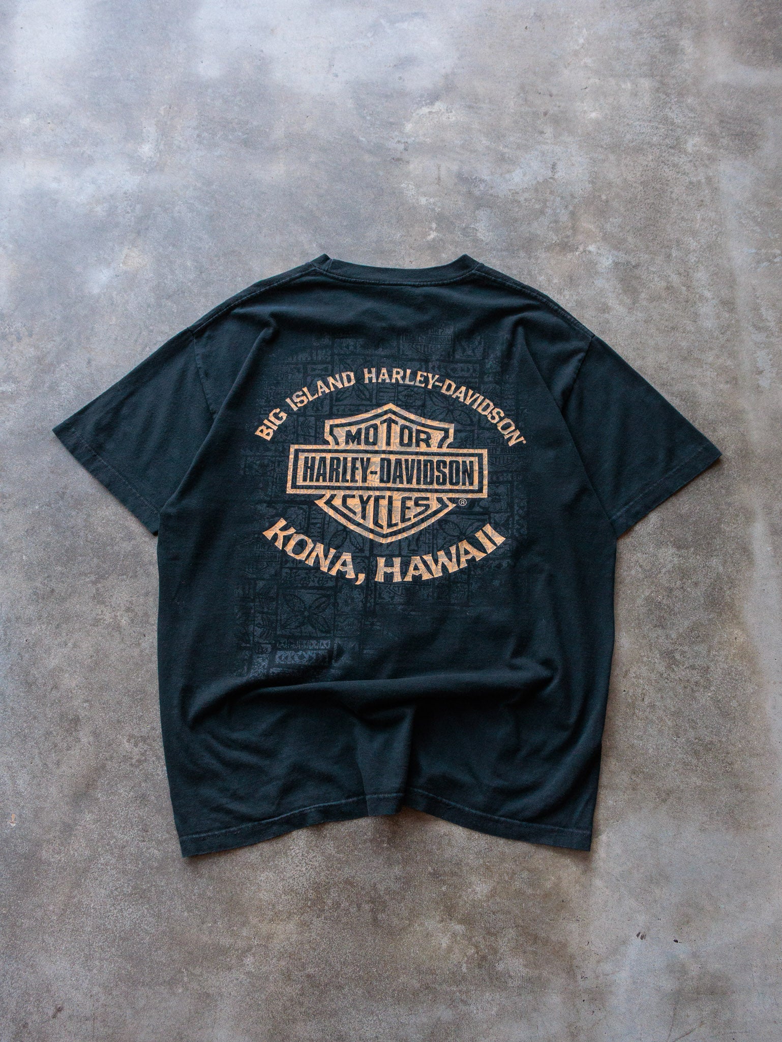 Vintage Harley-Davidson Big Island Kona Hawaii Tee (XL)