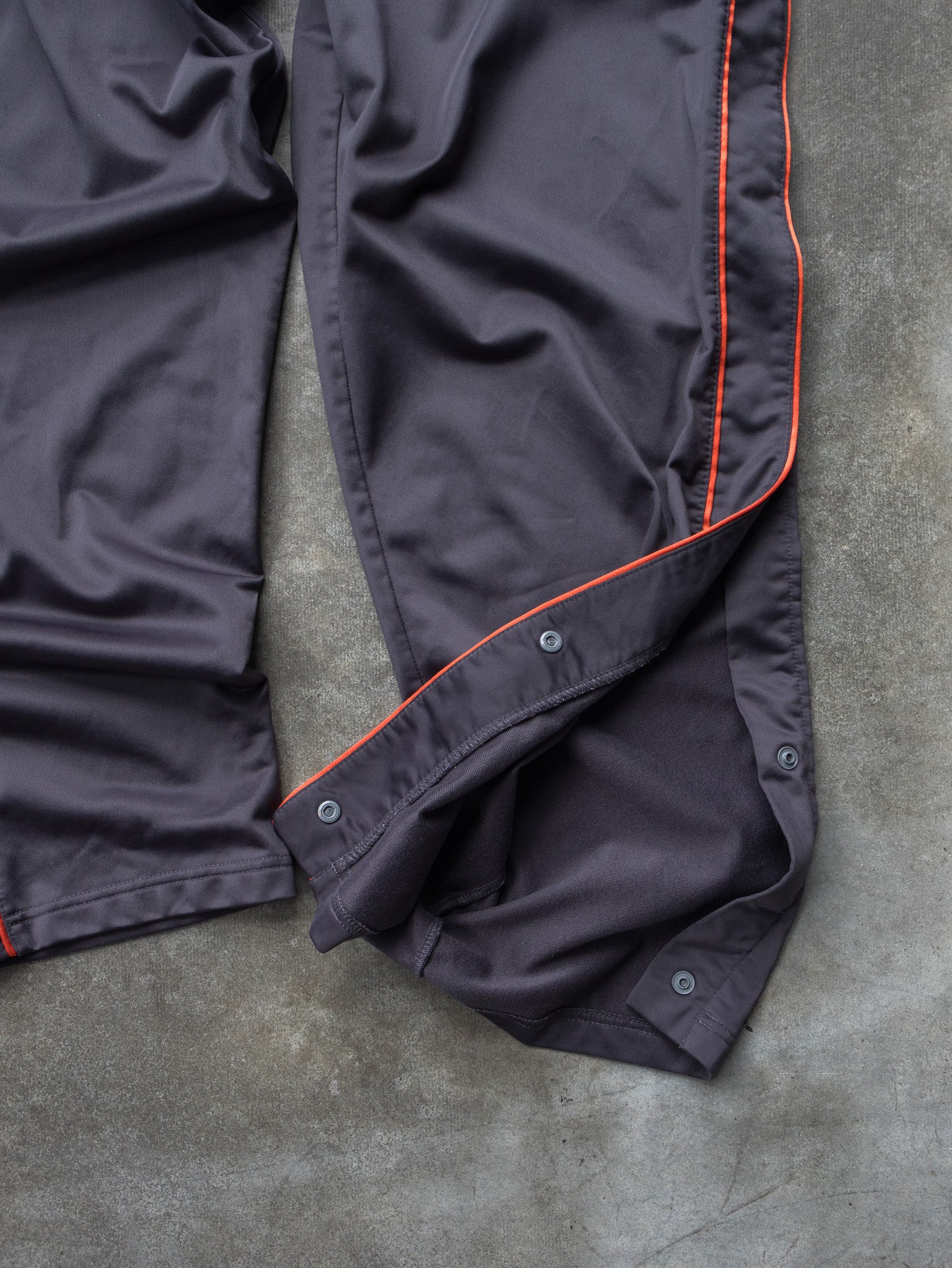 Vintage Grey AND1 Tearaway Track Pants (XL)