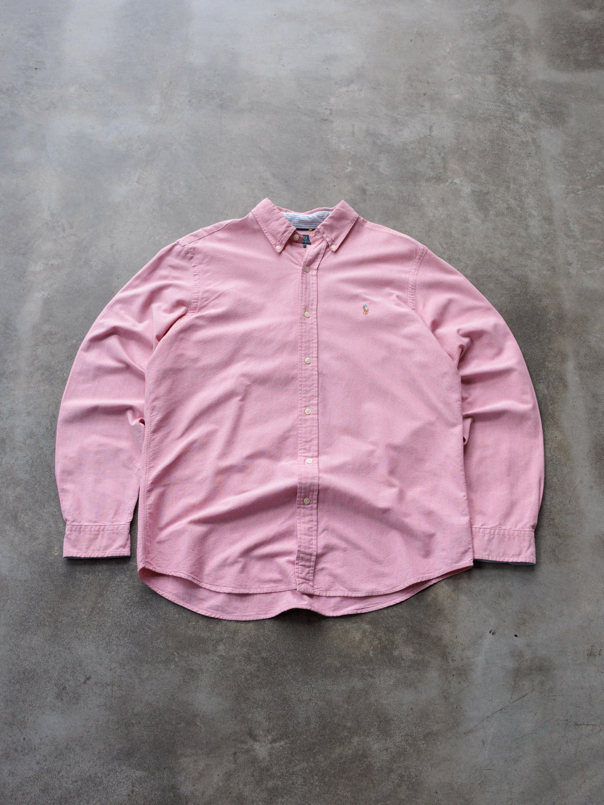 Vintage Pink Ralph Lauren Shirt (L)