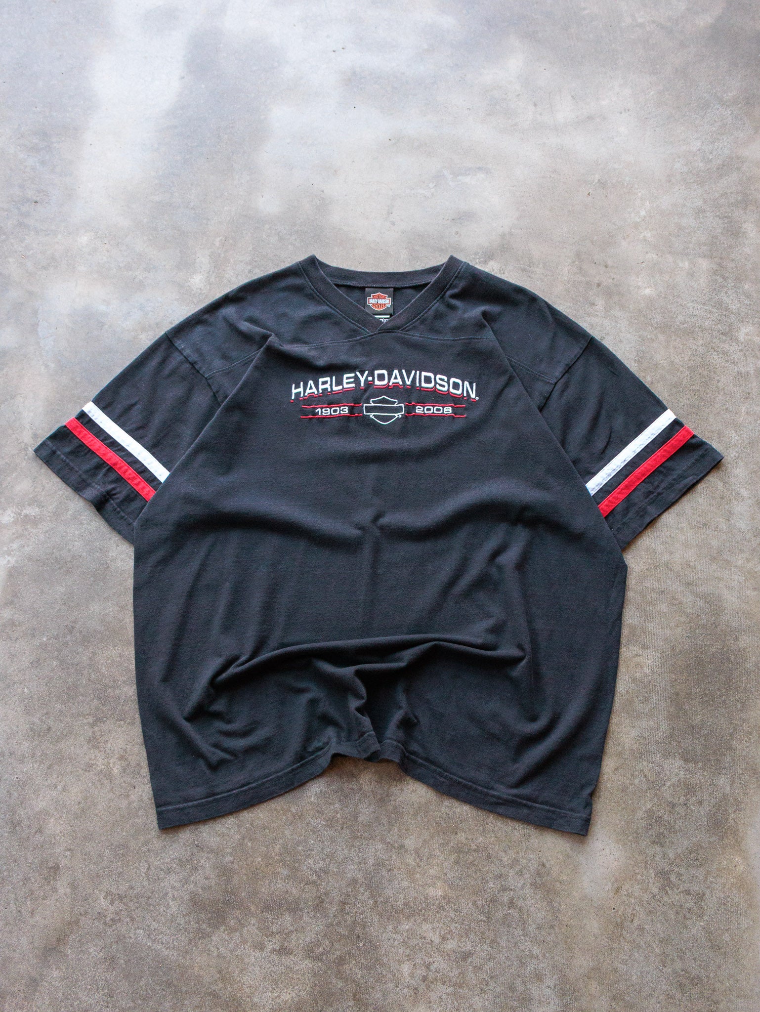 Vintage Harley-Davidson Wild Prairie Ringer Tee (2XL)