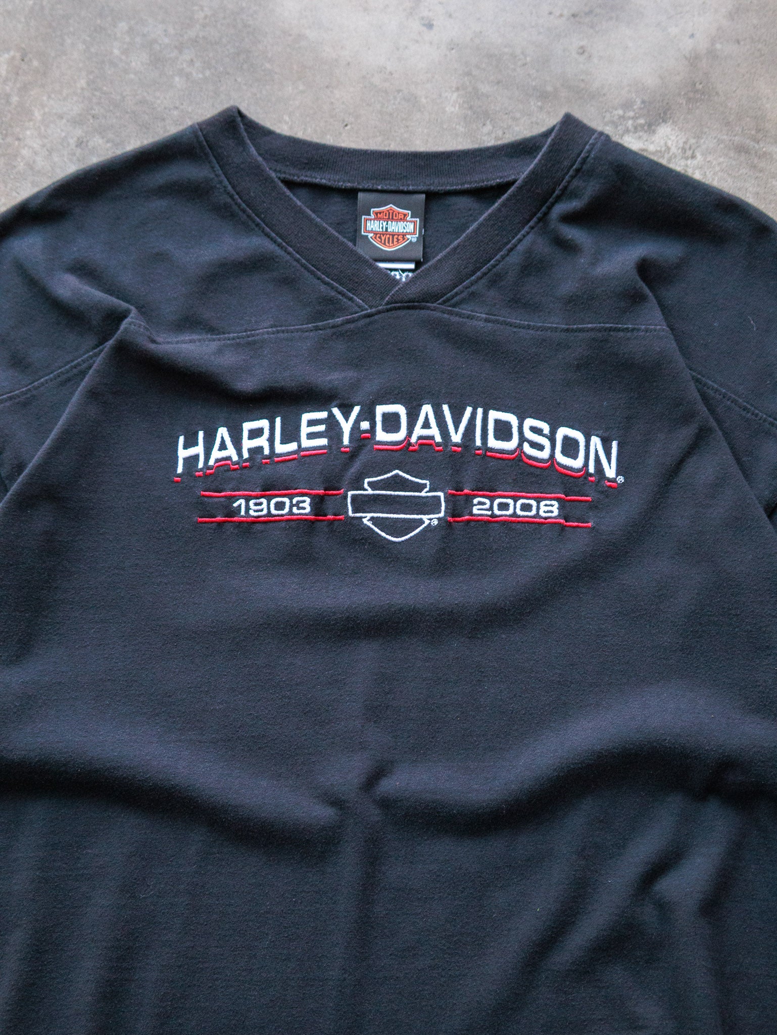 Vintage Harley-Davidson Wild Prairie Ringer Tee (2XL)