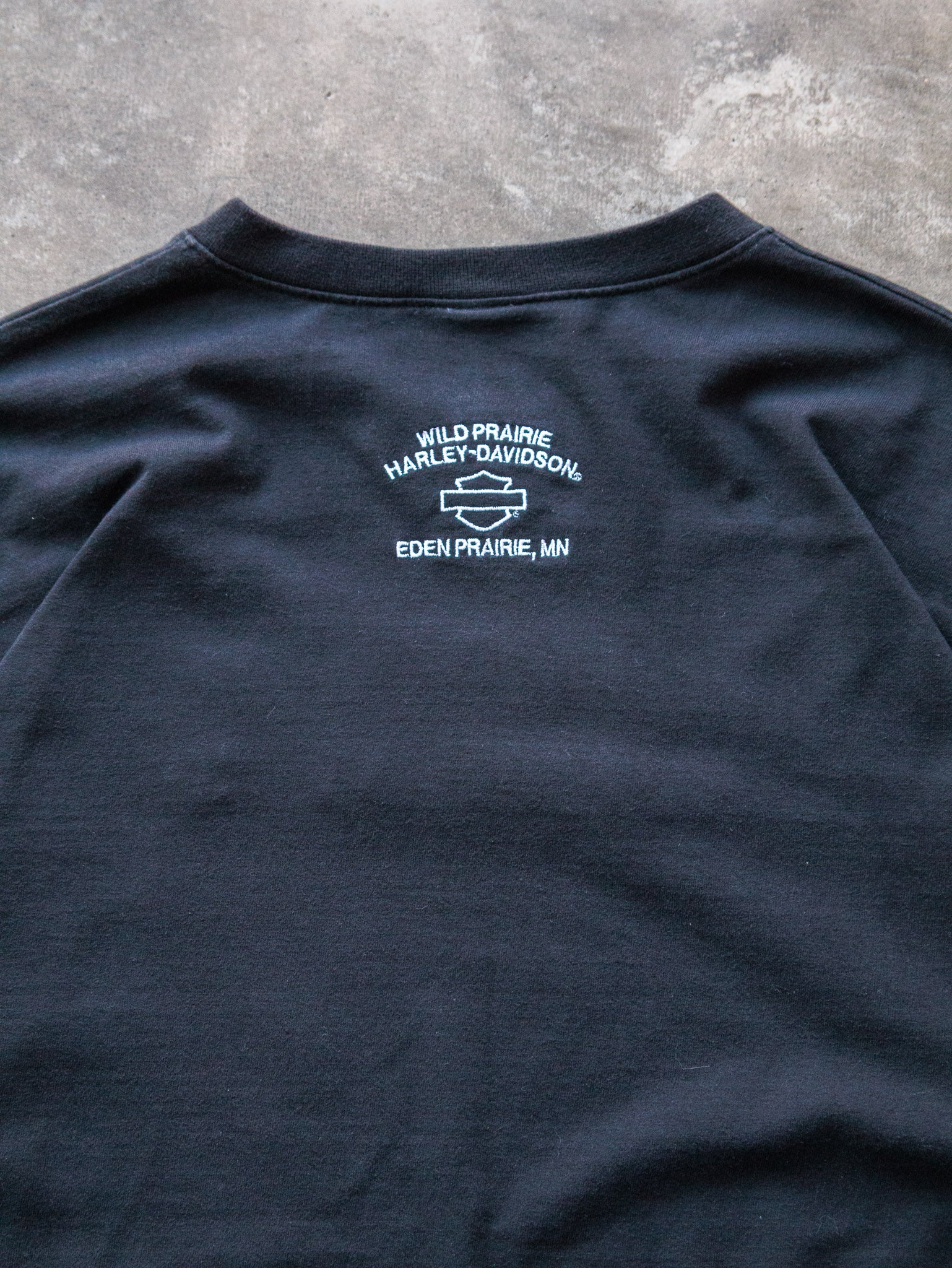 Vintage Harley-Davidson Wild Prairie Ringer Tee (2XL)