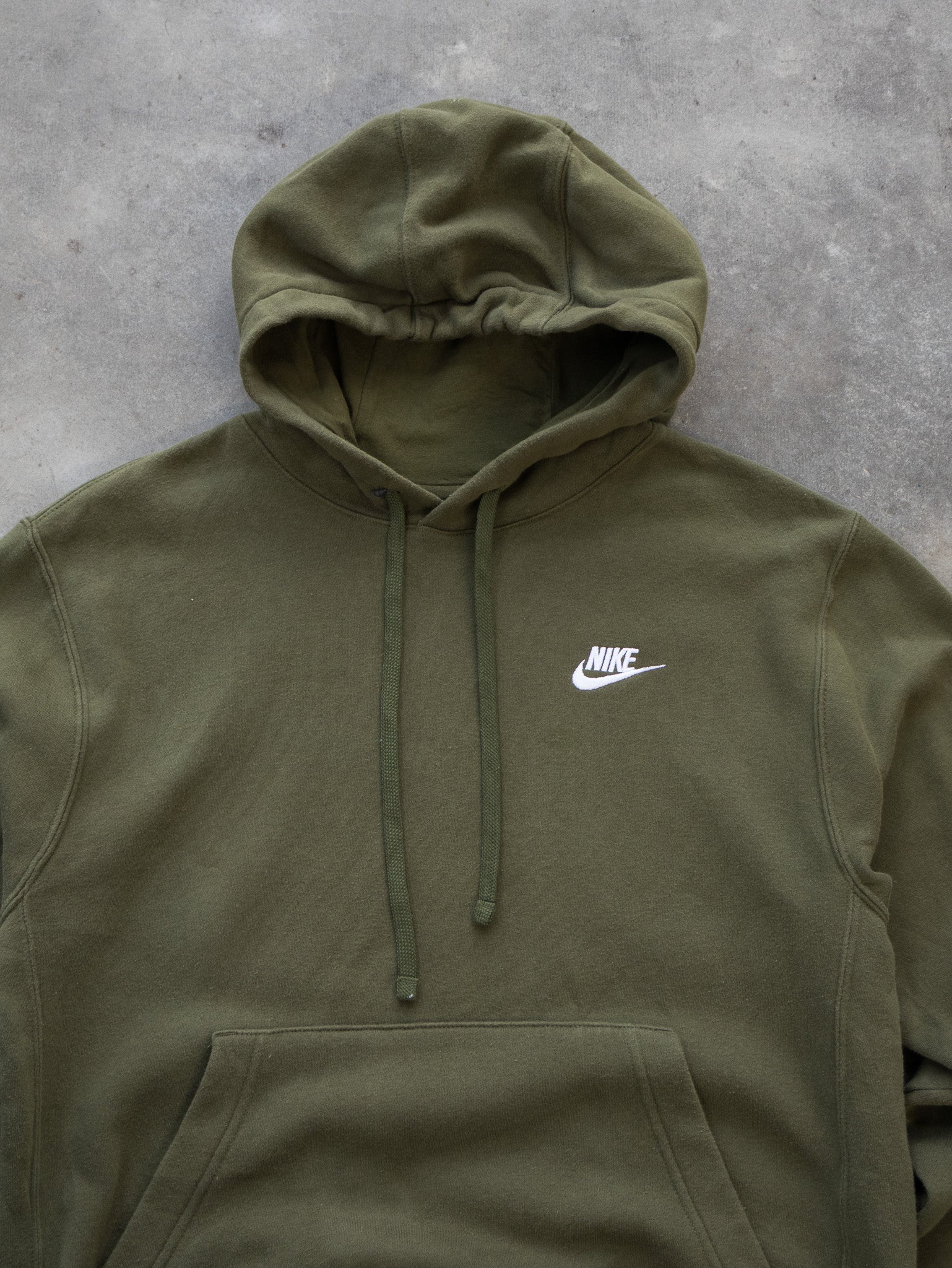 Vintage Green Nike Hoodie (S)