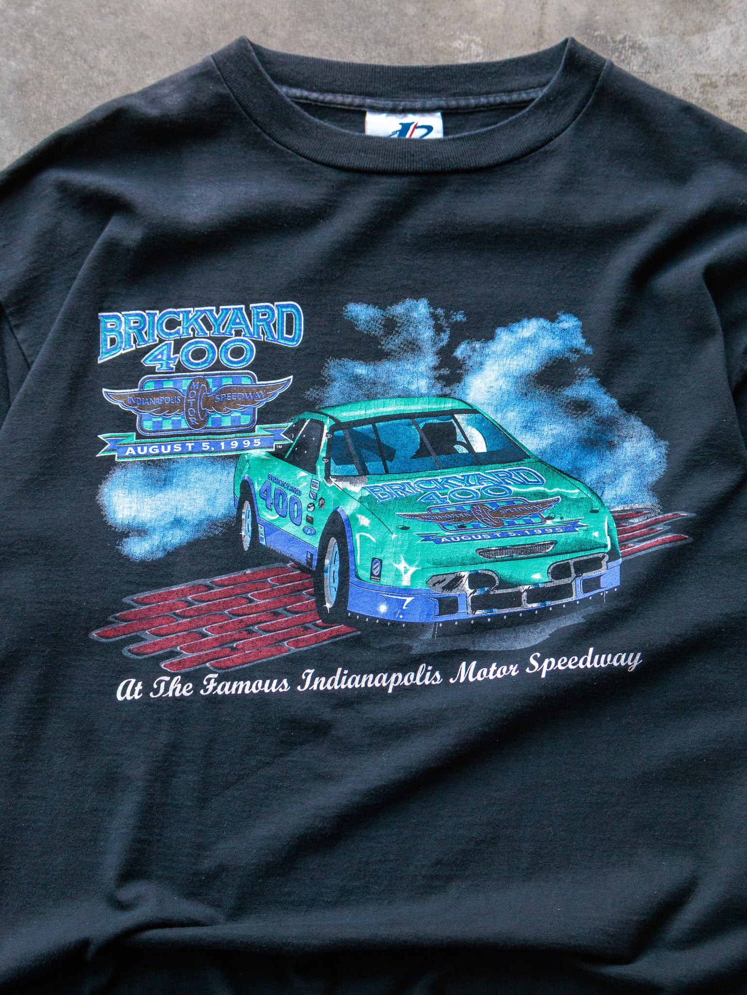 Vintage 1995 Brickyard 400 Motor Speedway Tee (L)