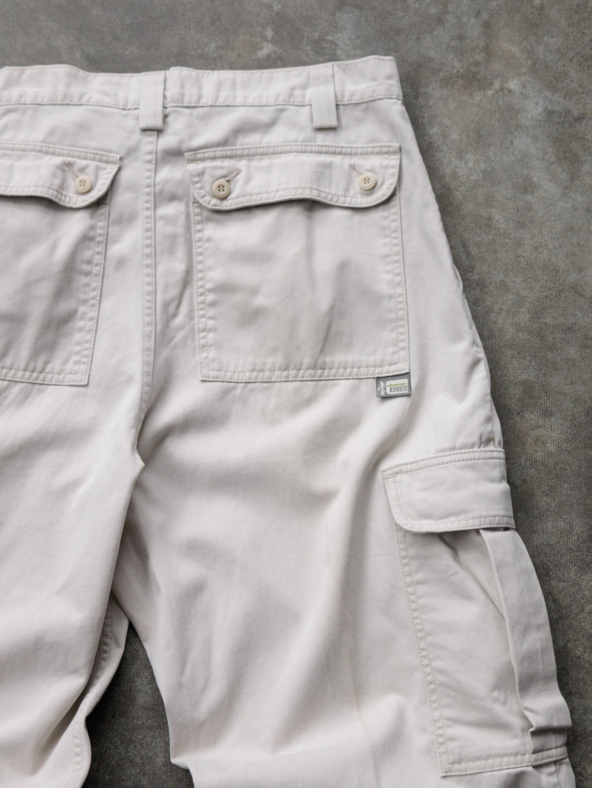 Vintage Beige Levi's Silverlab Khakis Cargo Pants (W36)