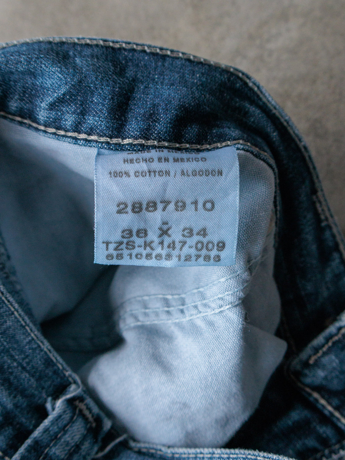 Vintage 00s Blue Lee Carpenter Pants (W34)