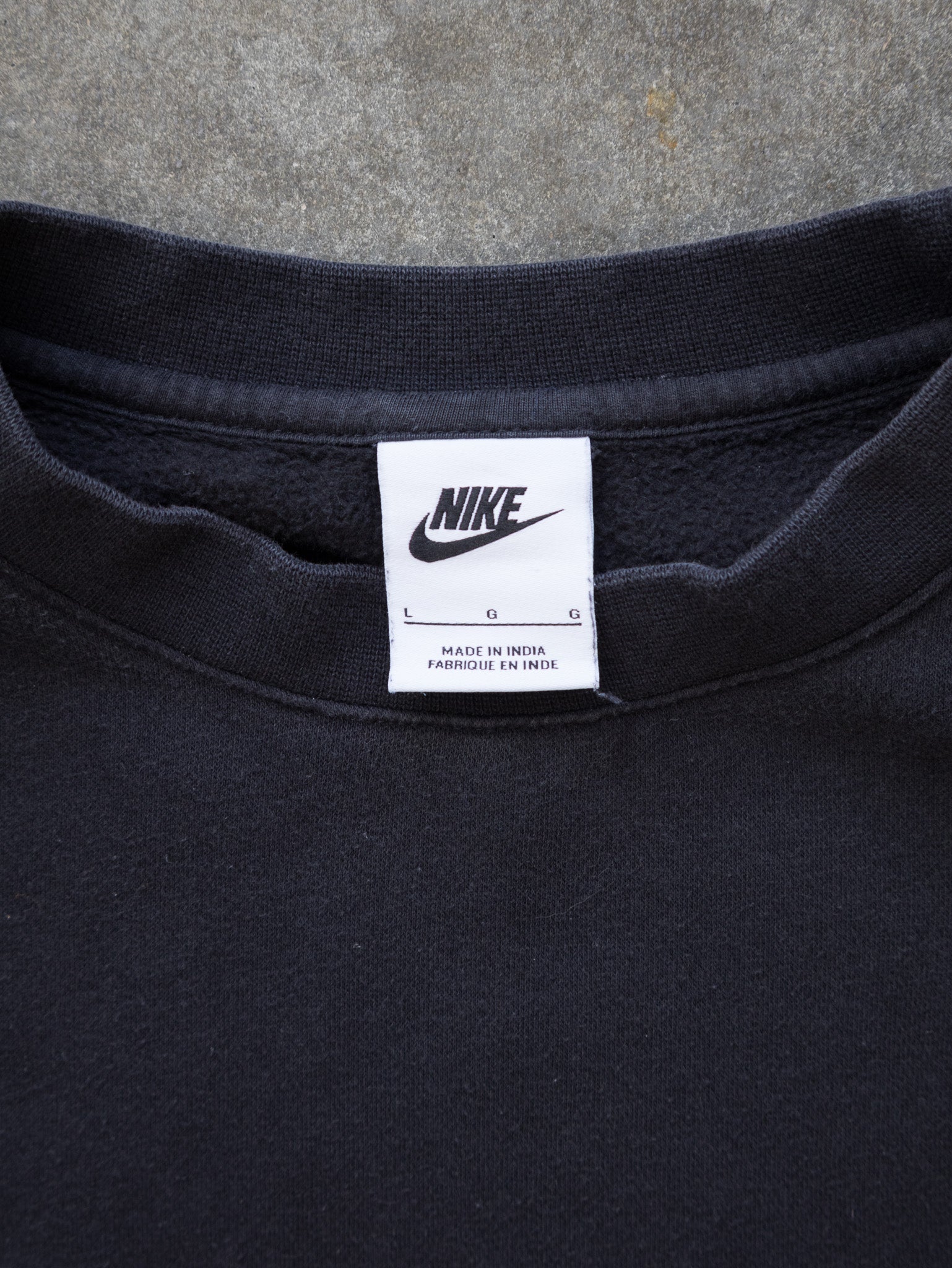 Vintage Black Nike Sweatshirt (L)