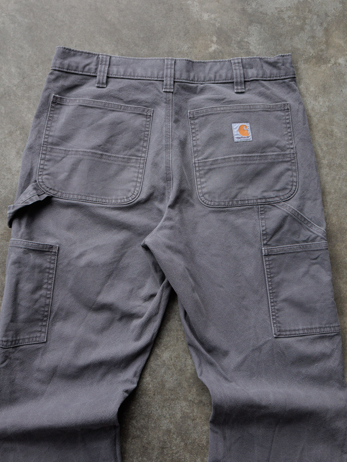Vintage Grey Carhartt Carpenter Pants (W32)