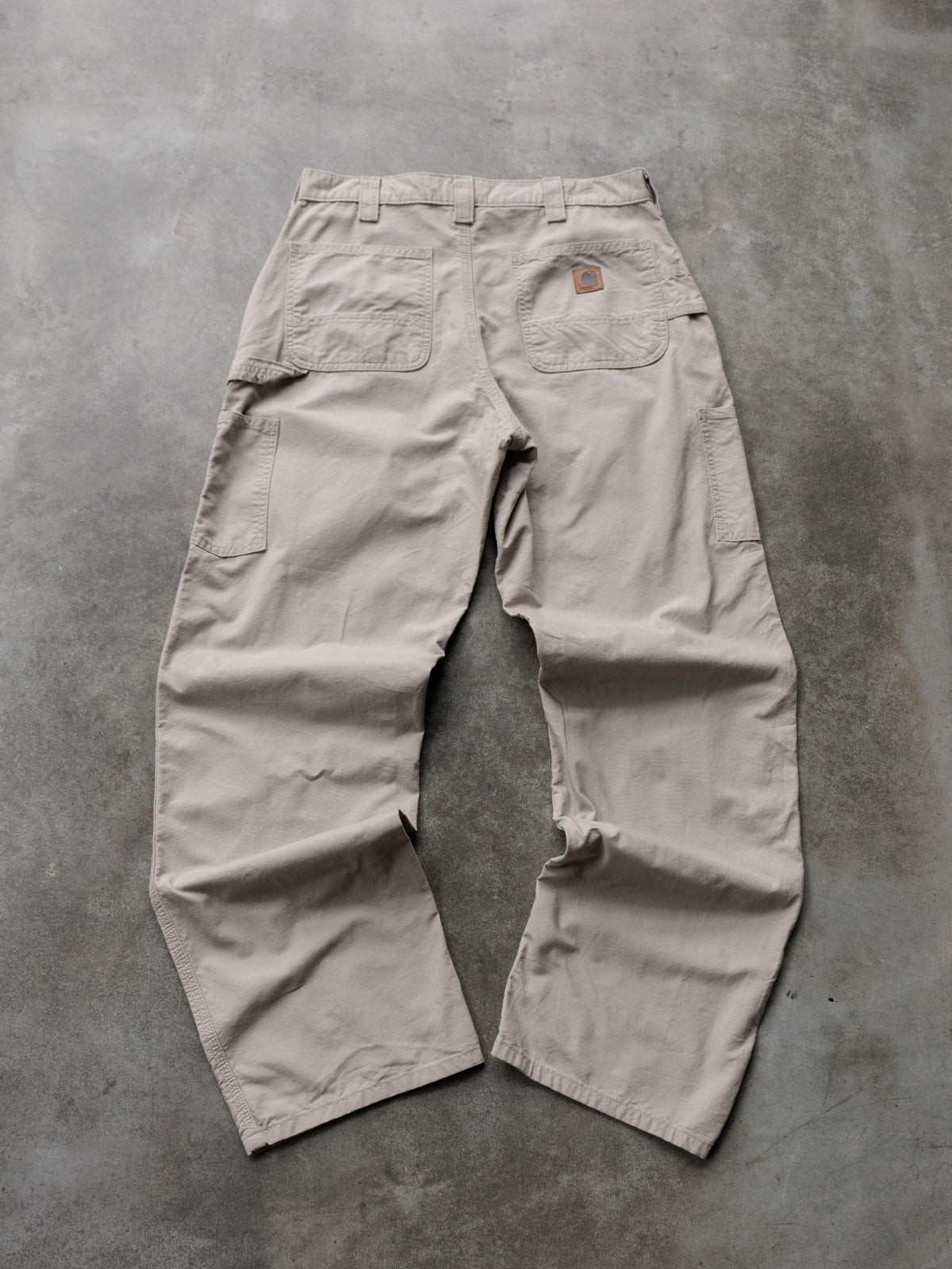 Vintage Beige Carhartt Carpenter Pants (W34)
