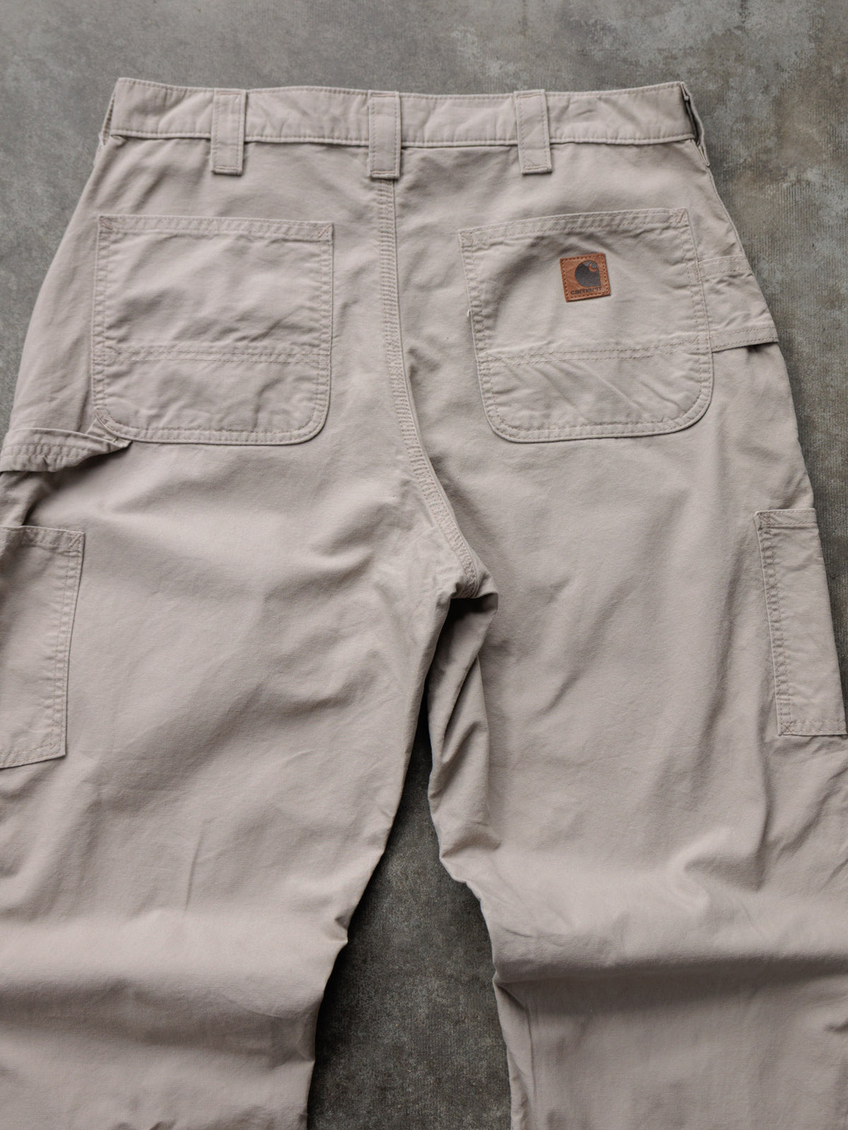Vintage Beige Carhartt Carpenter Pants (W34)