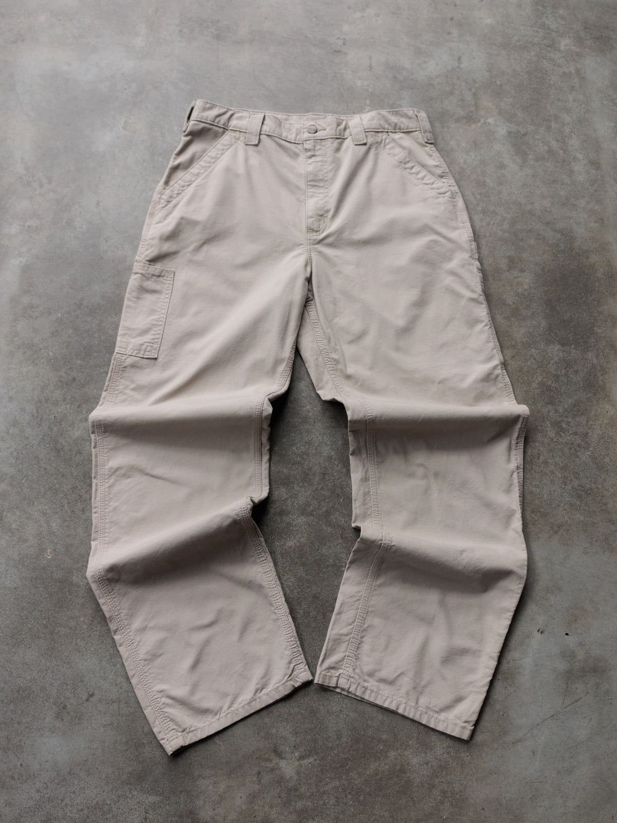 Vintage Beige Carhartt Carpenter Pants (W34)