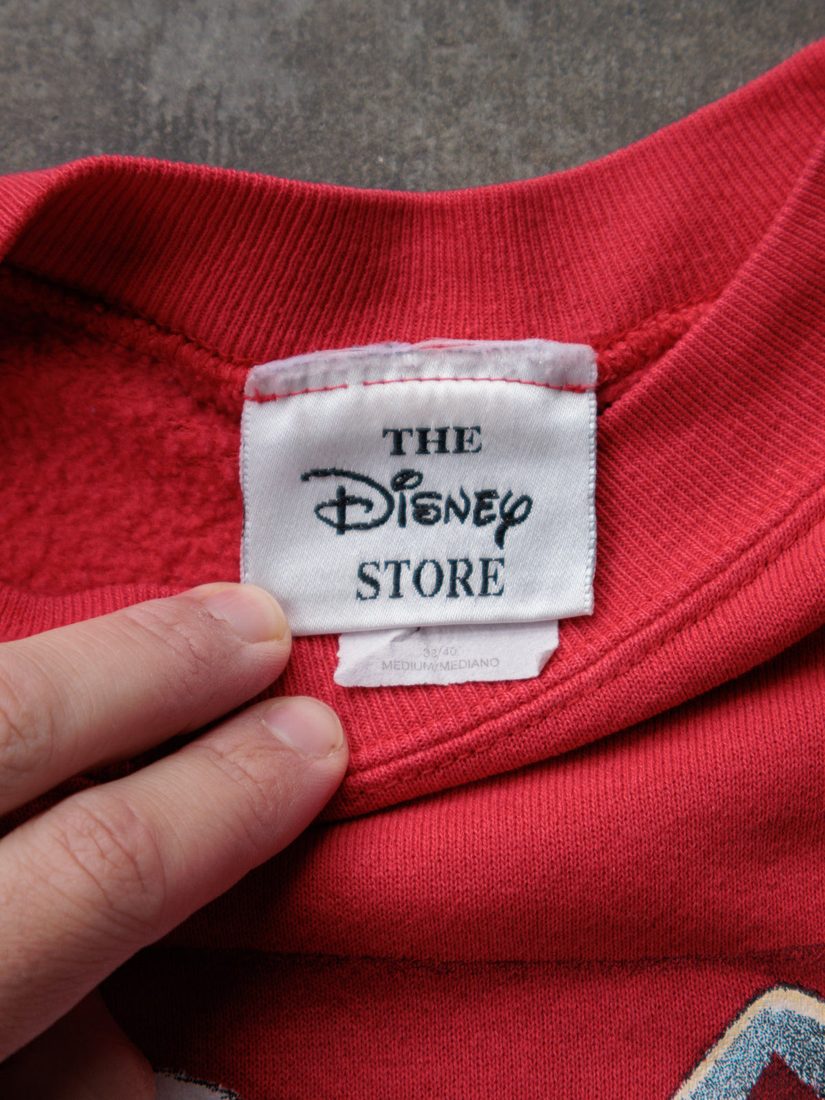 Vintage 90s Red Disney 101 Dalmatians Sweatshirt (M)
