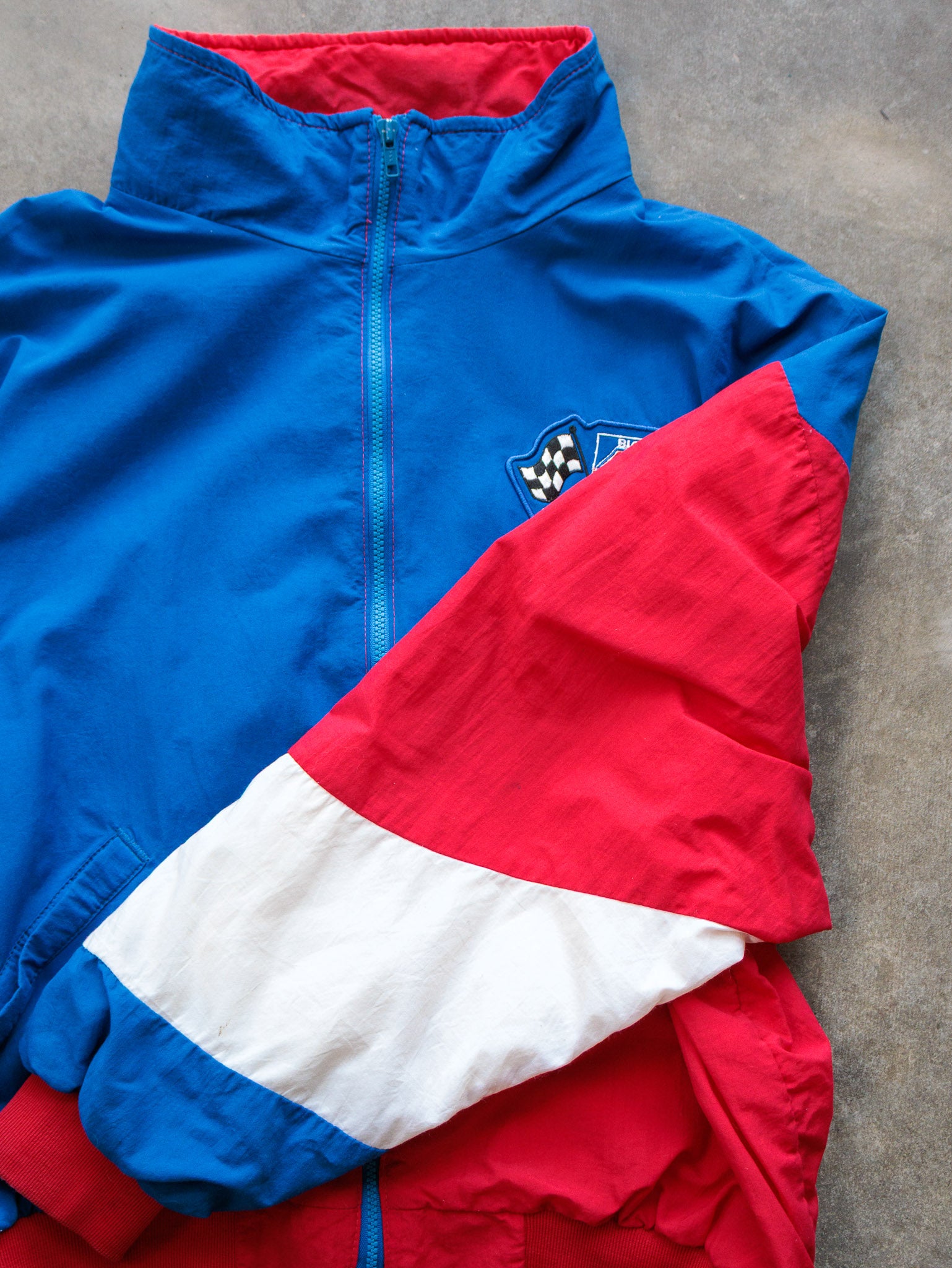 Vintage 90s Multi-Colour Wagner Racing Jacket (2XL)