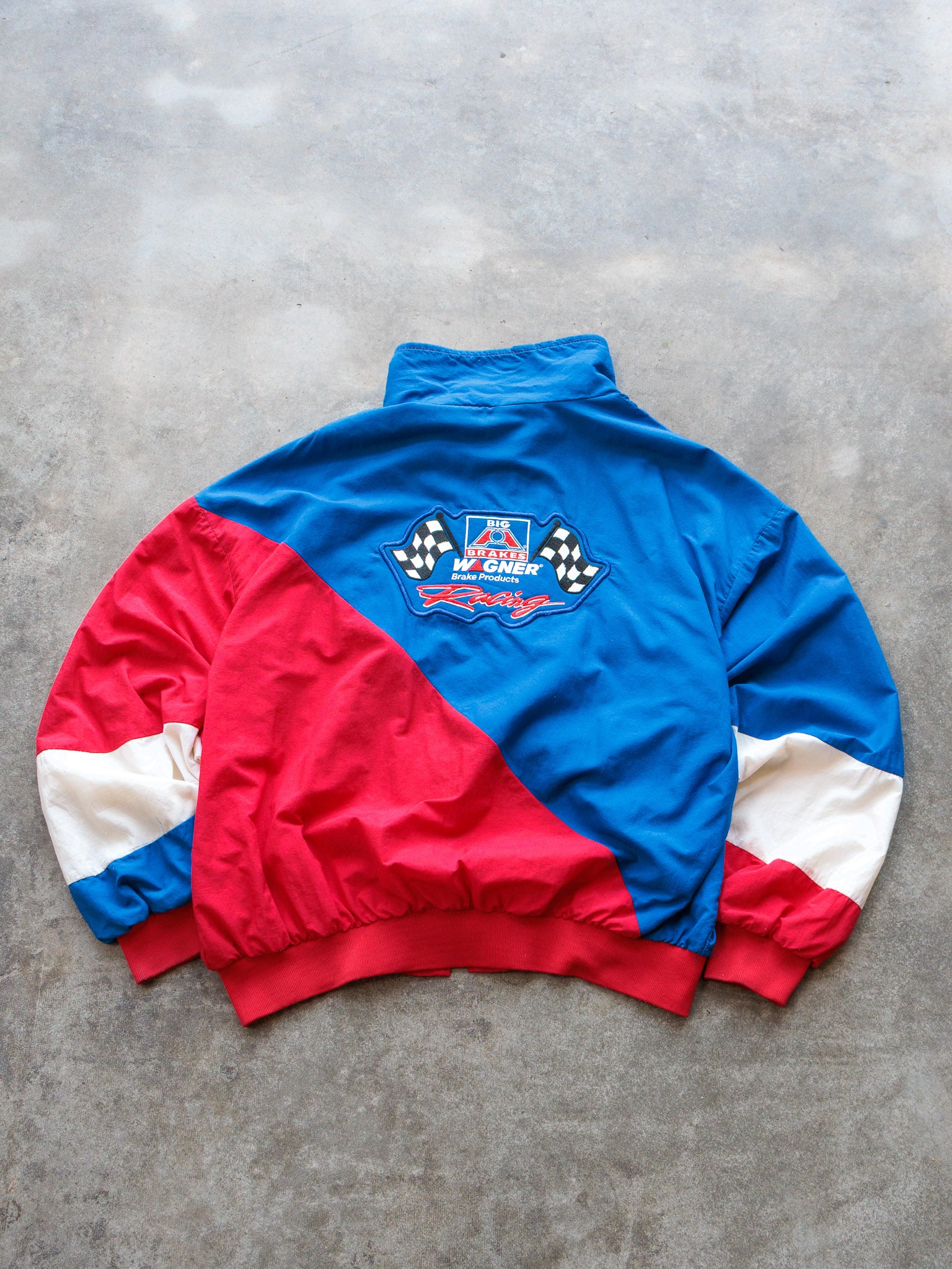 Vintage 90s Multi-Colour Wagner Racing Jacket (2XL)