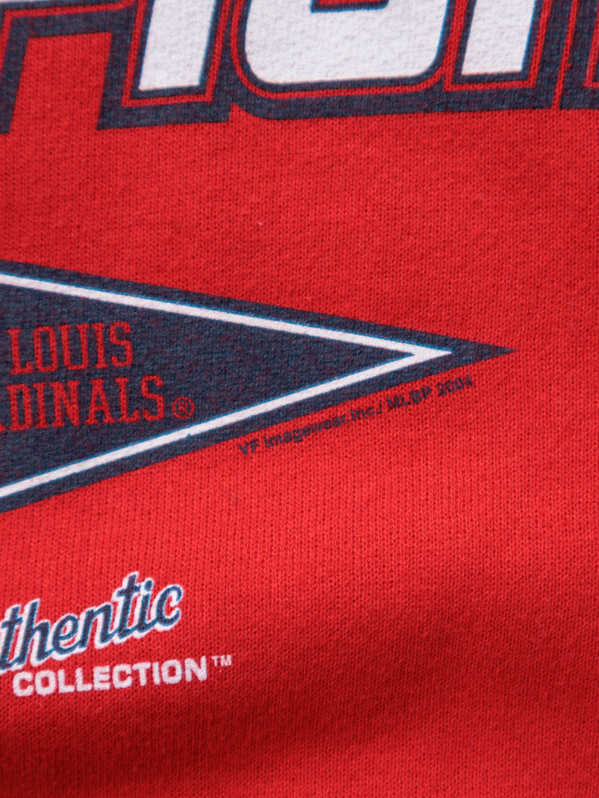 Vintage 2004 Red Lee Sport St. Louis Cardinals National League Champions Sweatshirt (L)