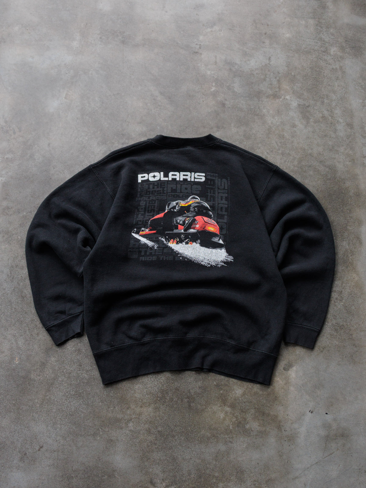 Vintage Black Polaris Sweatshirt (L)