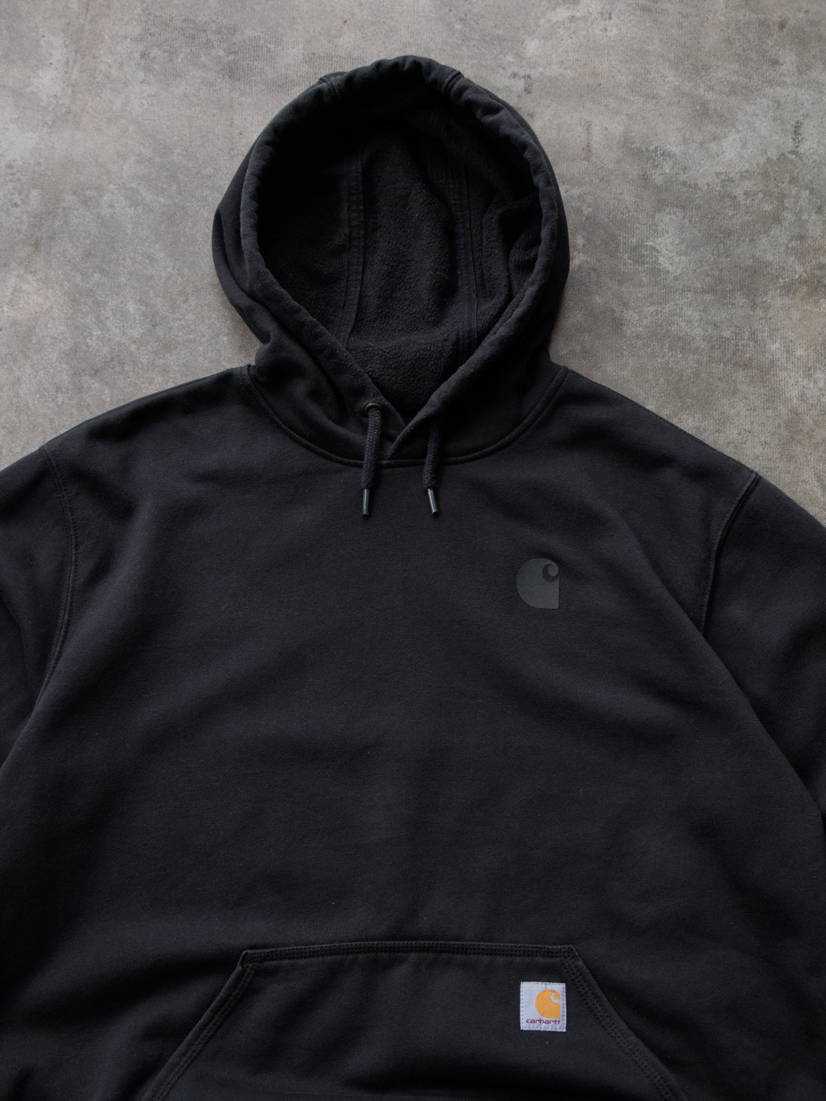 Vintage Black Carhartt Hoodie (L)