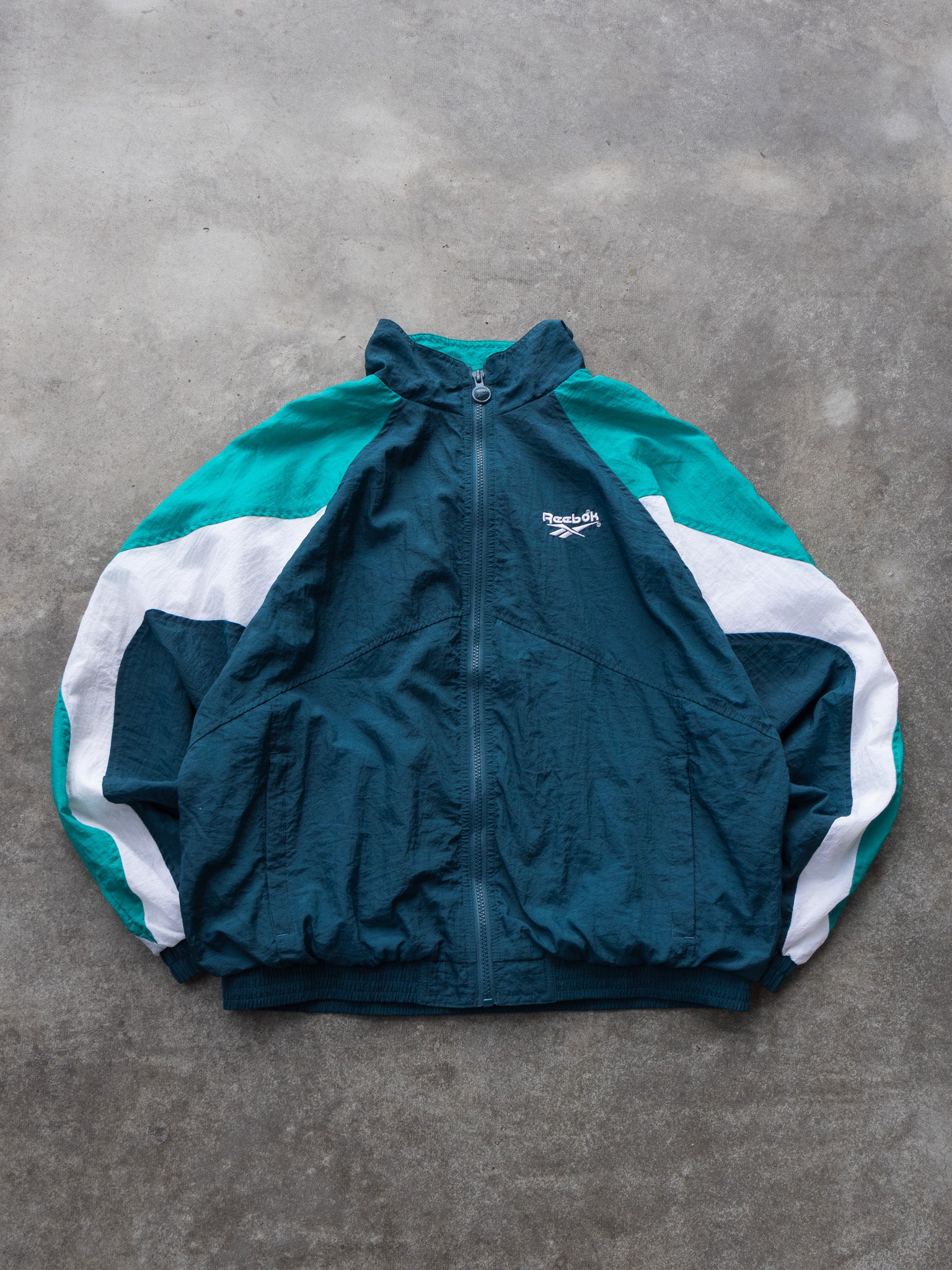 Vintage Reebok Colourblock Track Jacket (L)