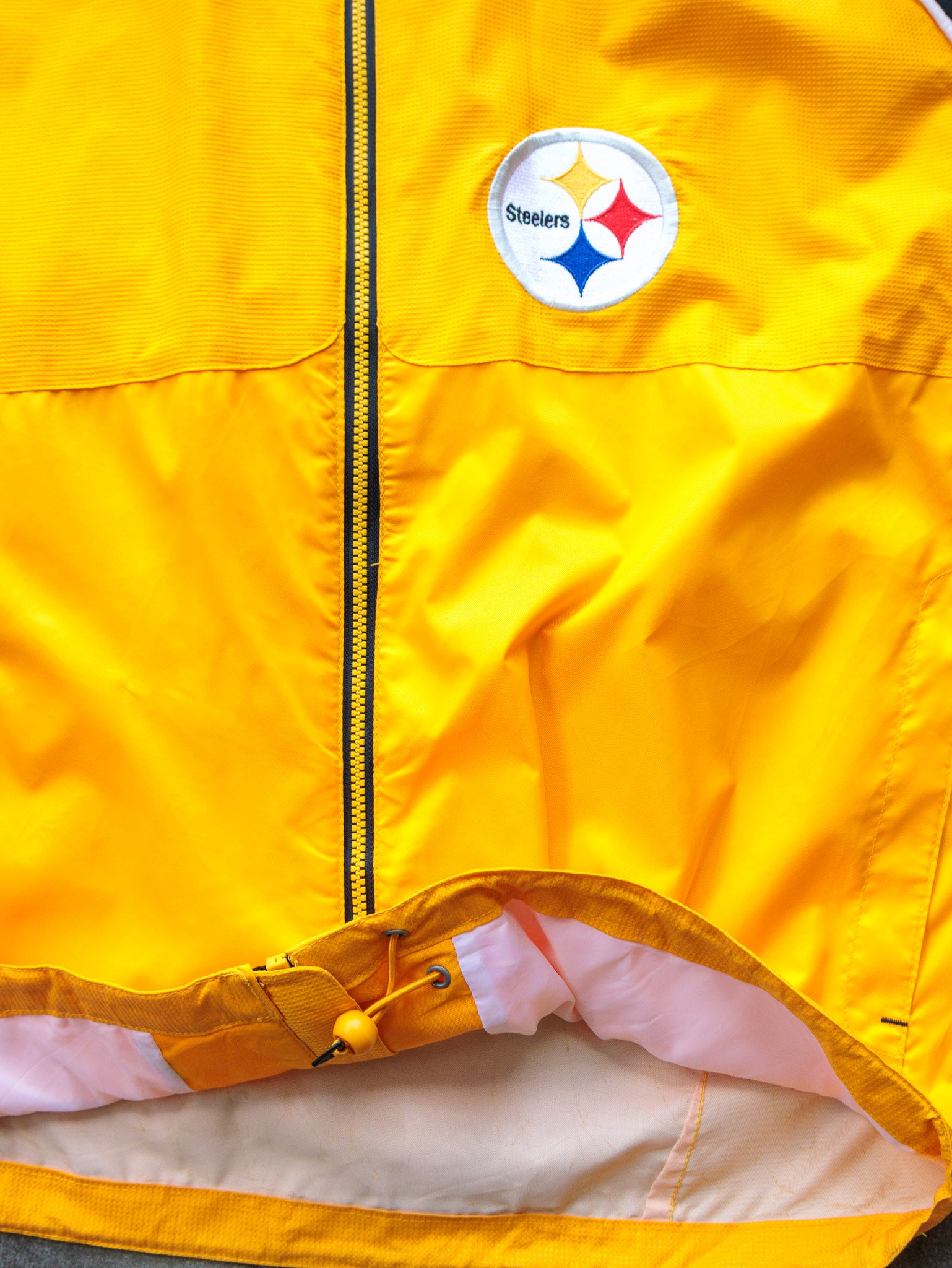 Vintage 90s Yellow Starter Pittsburgh Steelers Track Jacket (L)