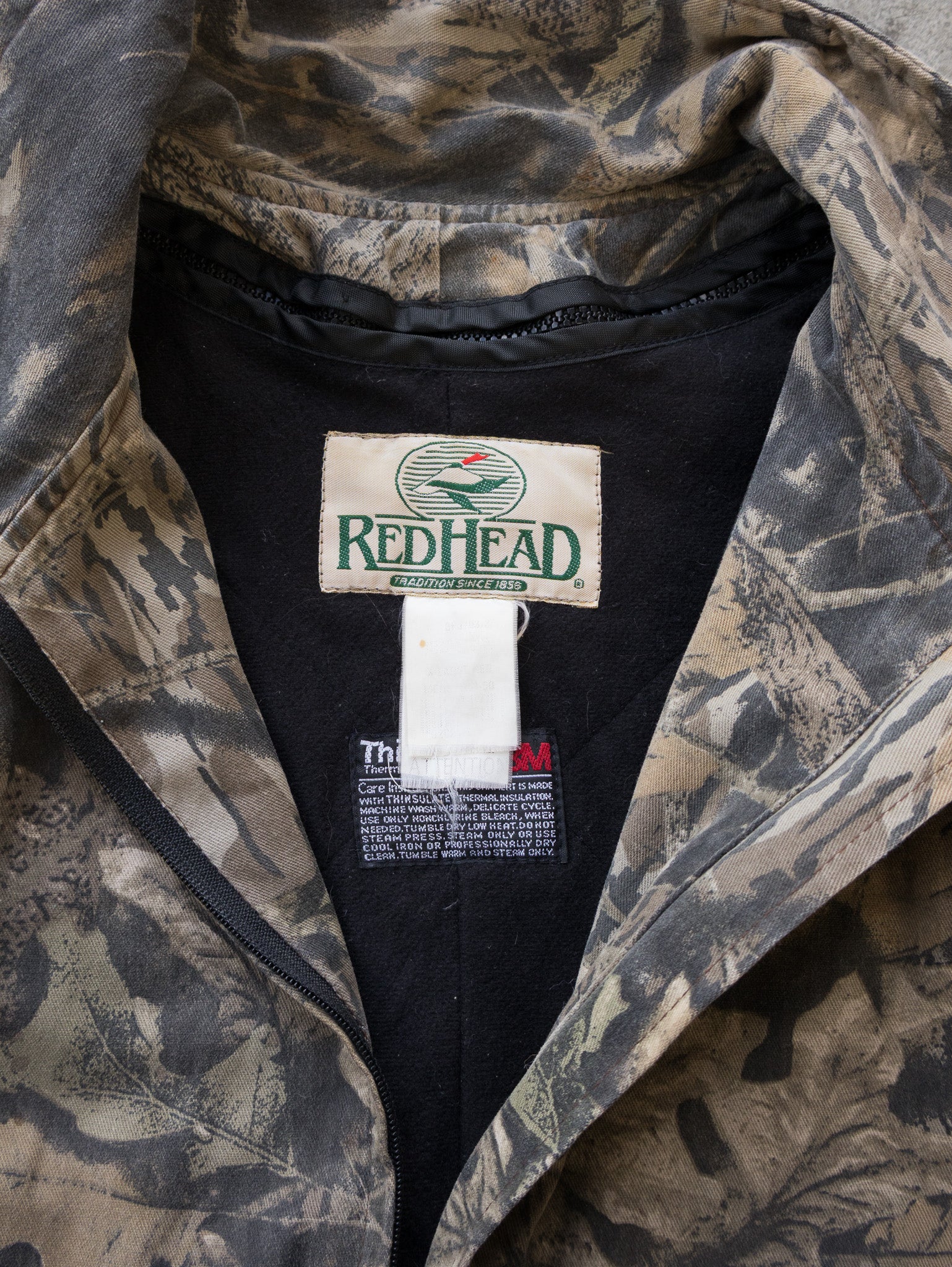 Vintage Camo RedHead Hunting Jacket (XL)