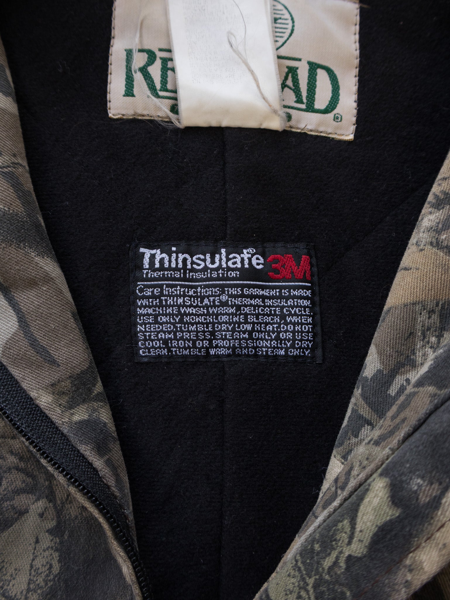 Vintage Camo RedHead Hunting Jacket (XL)