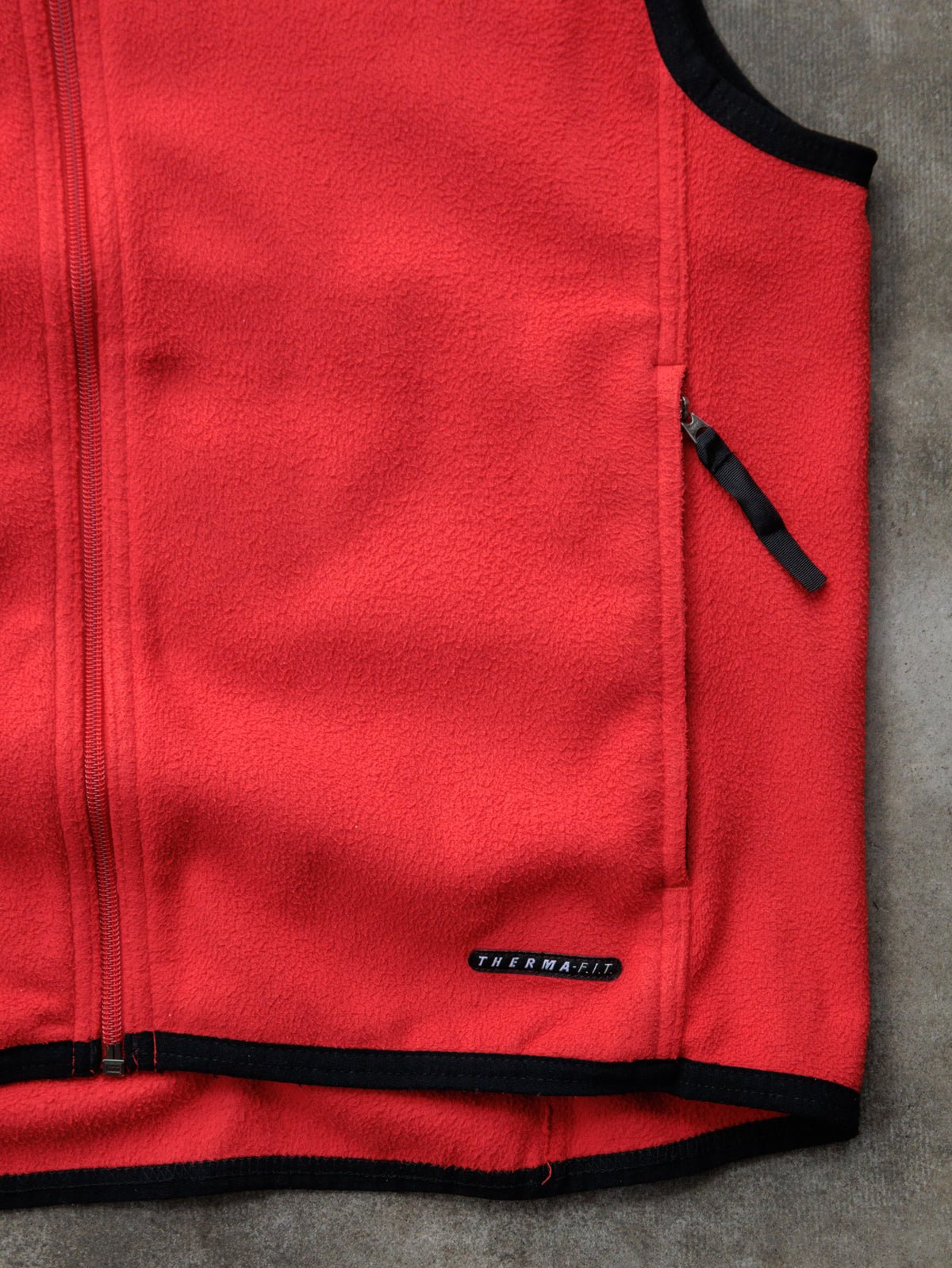 Vintage 90s Red Nike ACG Fleece Vest (L)