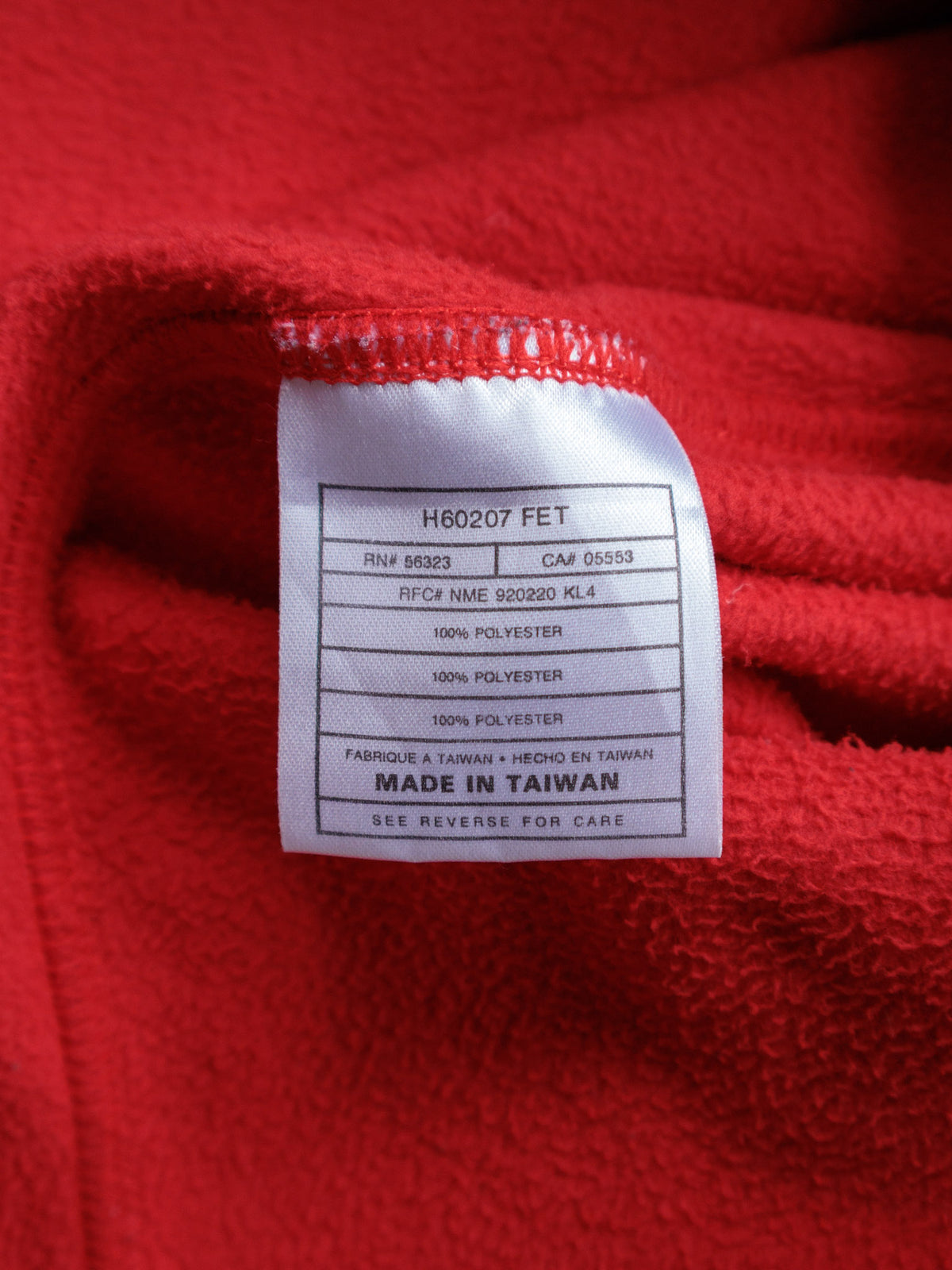 Vintage 90s Red Nike ACG Fleece Vest (L)