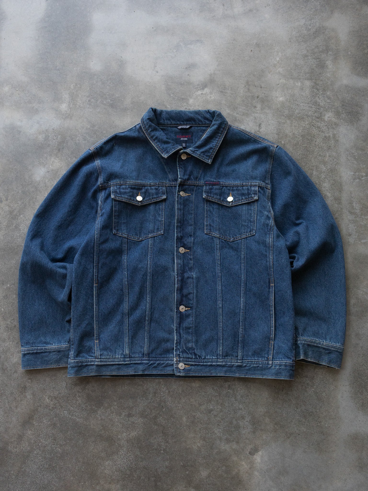 Vintage Tommy Jeans Denim Jacket (2XL)