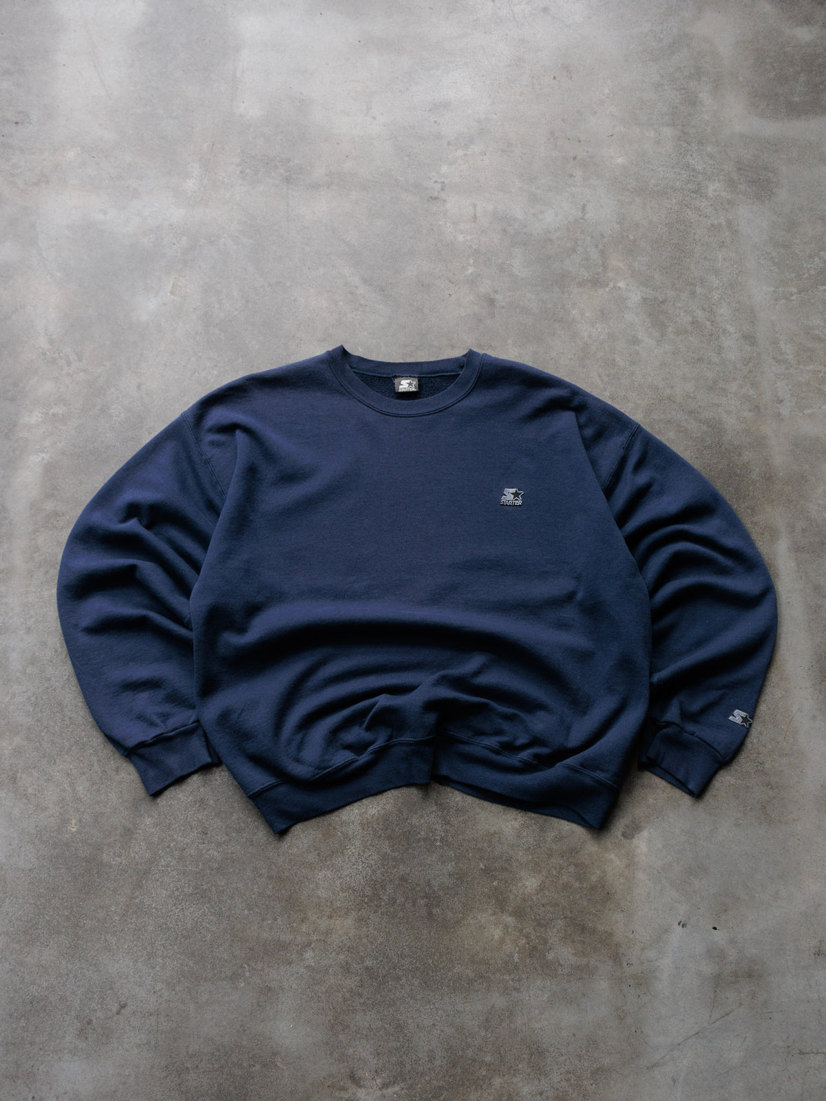 Vintage 00s Navy Starter Sweatshirt (XL)