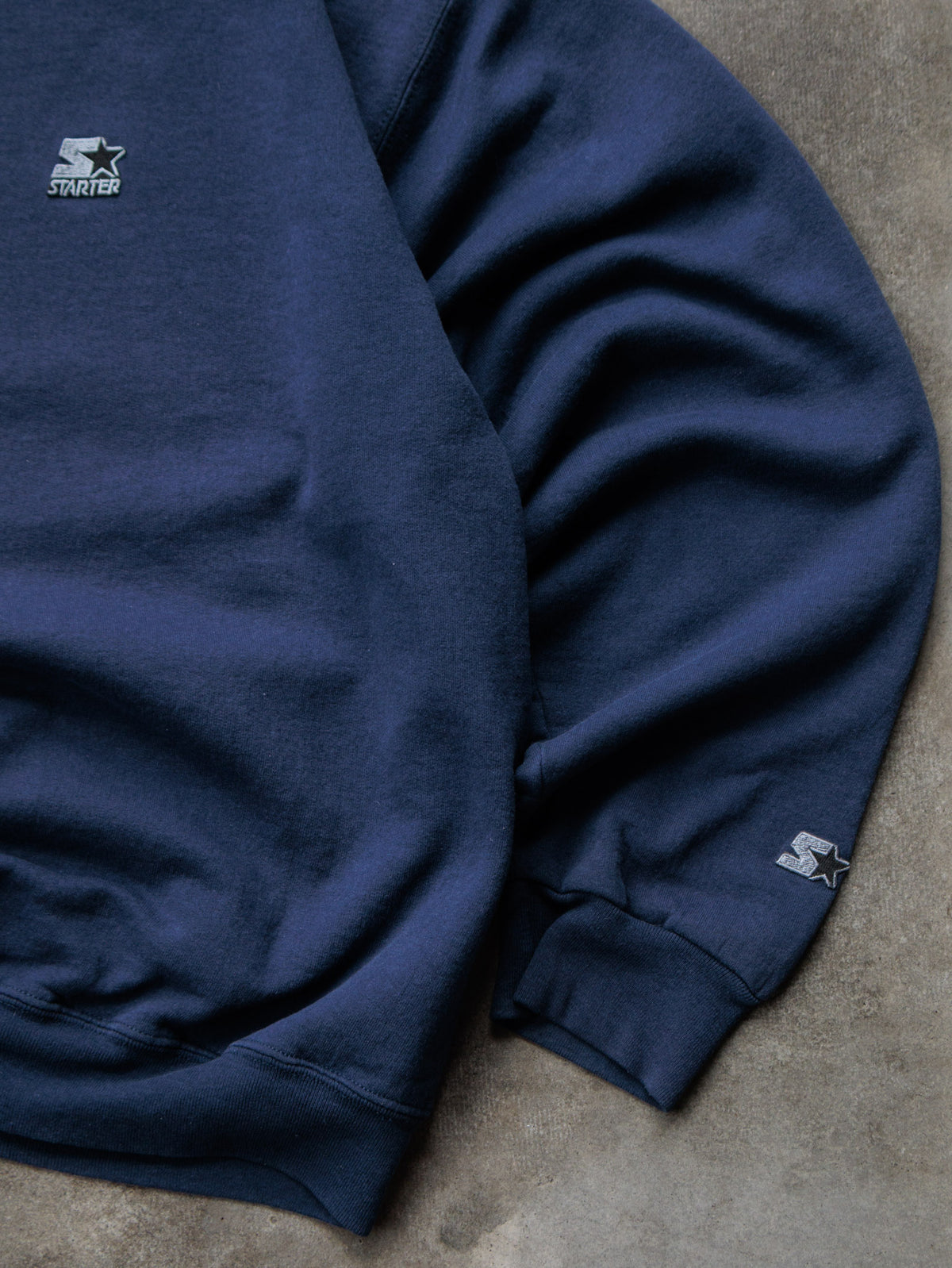 Vintage 00s Navy Starter Sweatshirt (XL)