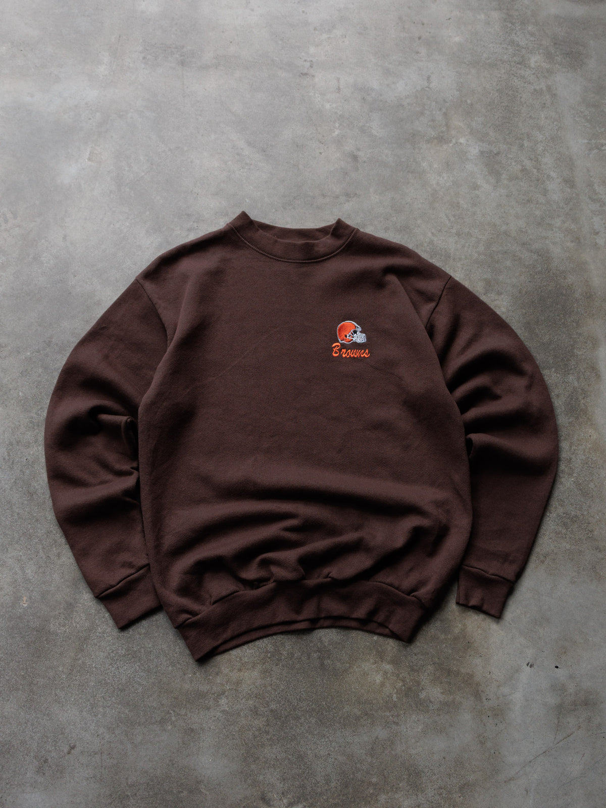 Vintage 90s Brown Cleveland Browns Sweatshirt (M)