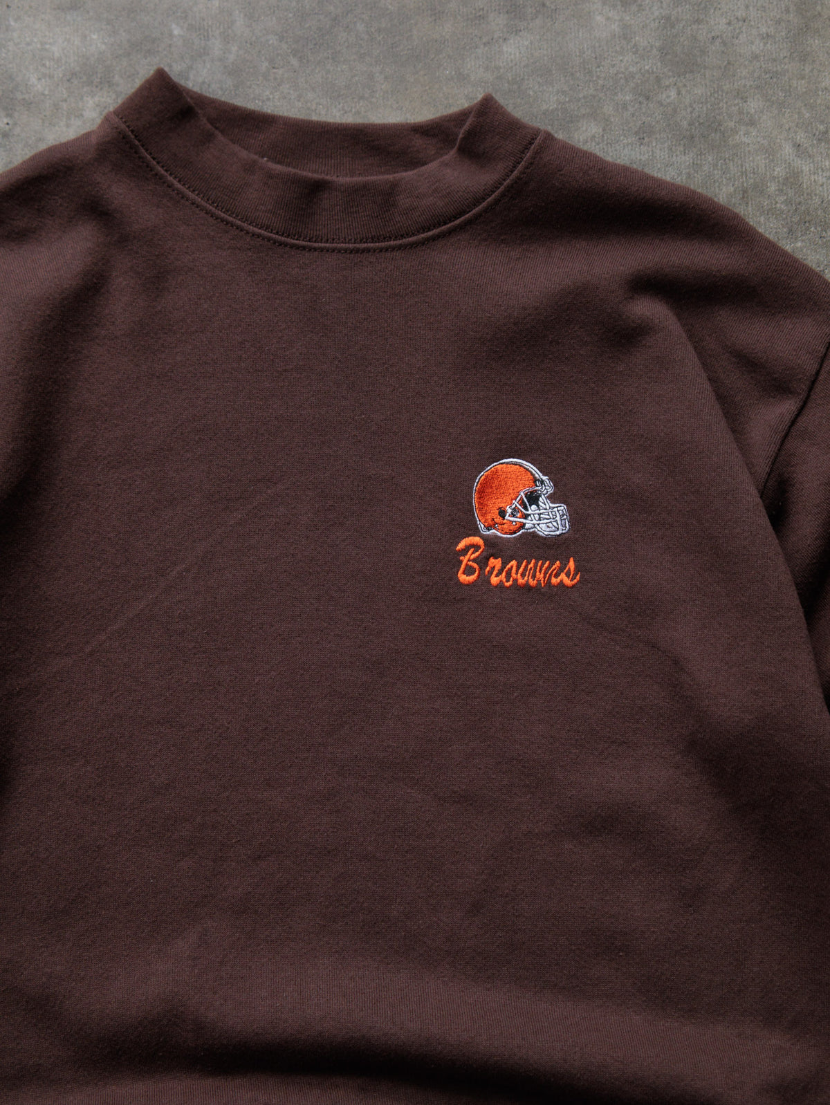 Vintage 90s Brown Cleveland Browns Sweatshirt (M)