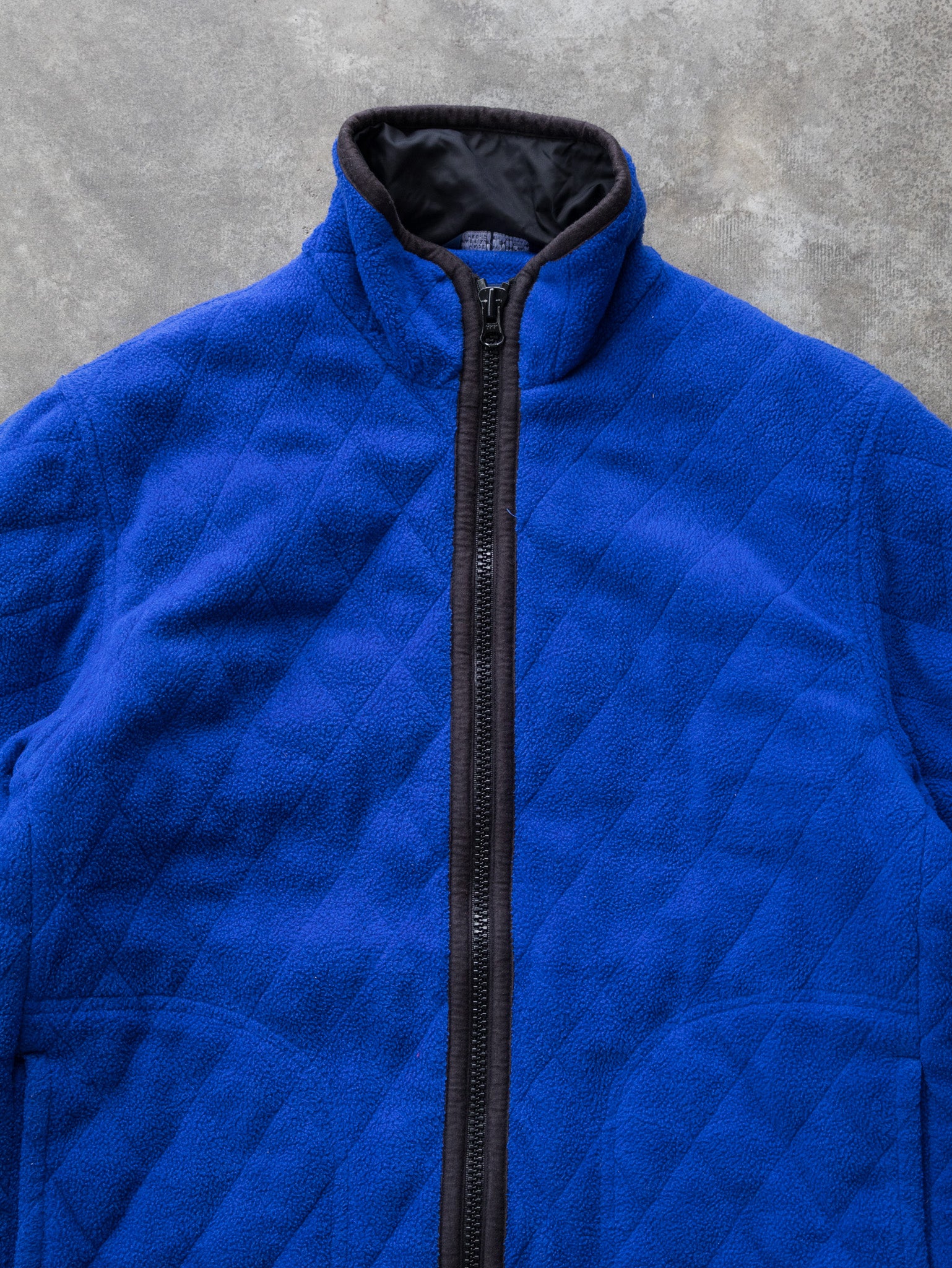 Vintage Blue Tommy Hilfiger Fleece Jacket (S)