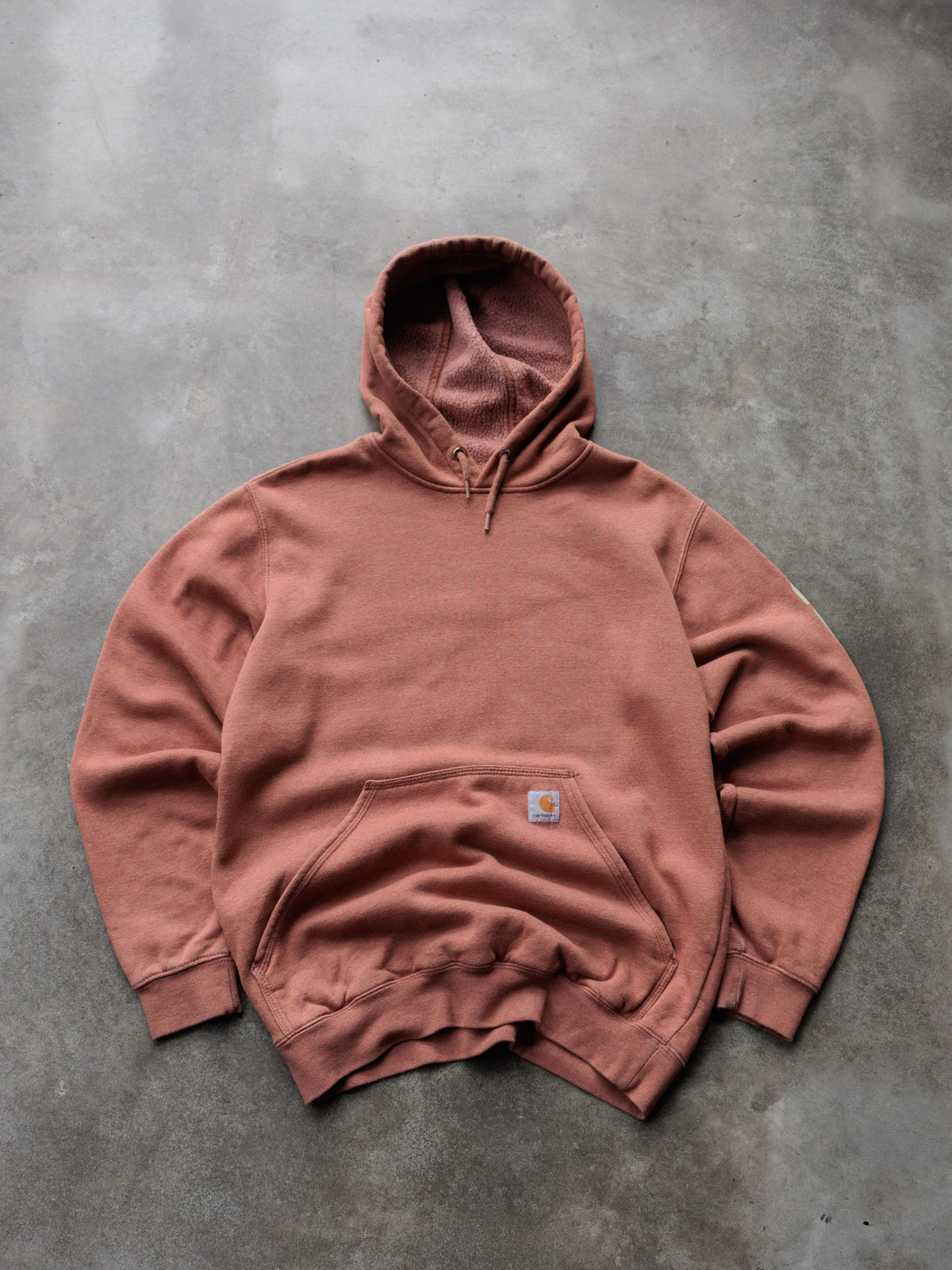 Vintage Brown Carhartt Hoodie (S)