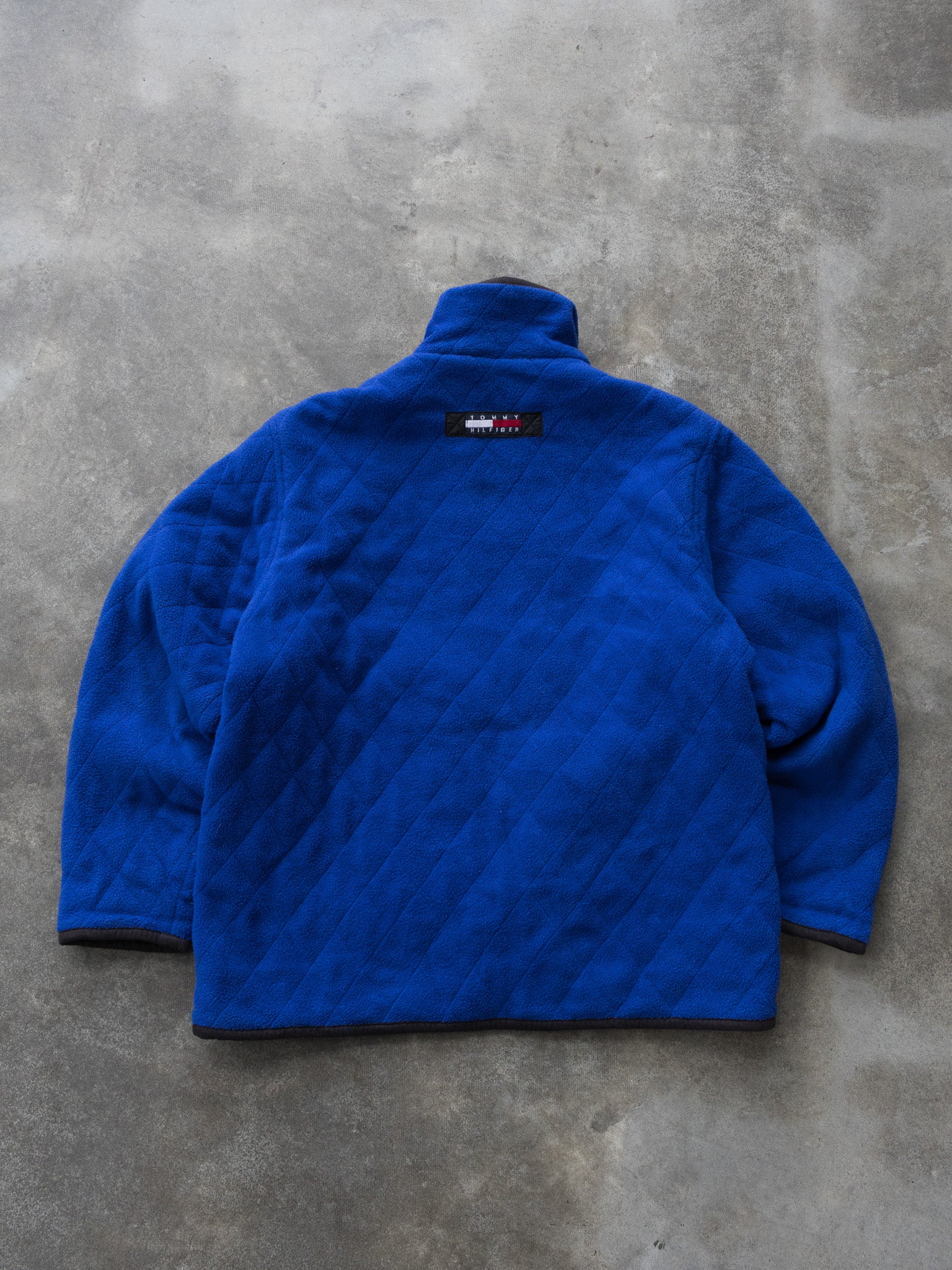 Vintage Blue Tommy Hilfiger Fleece Jacket (S)