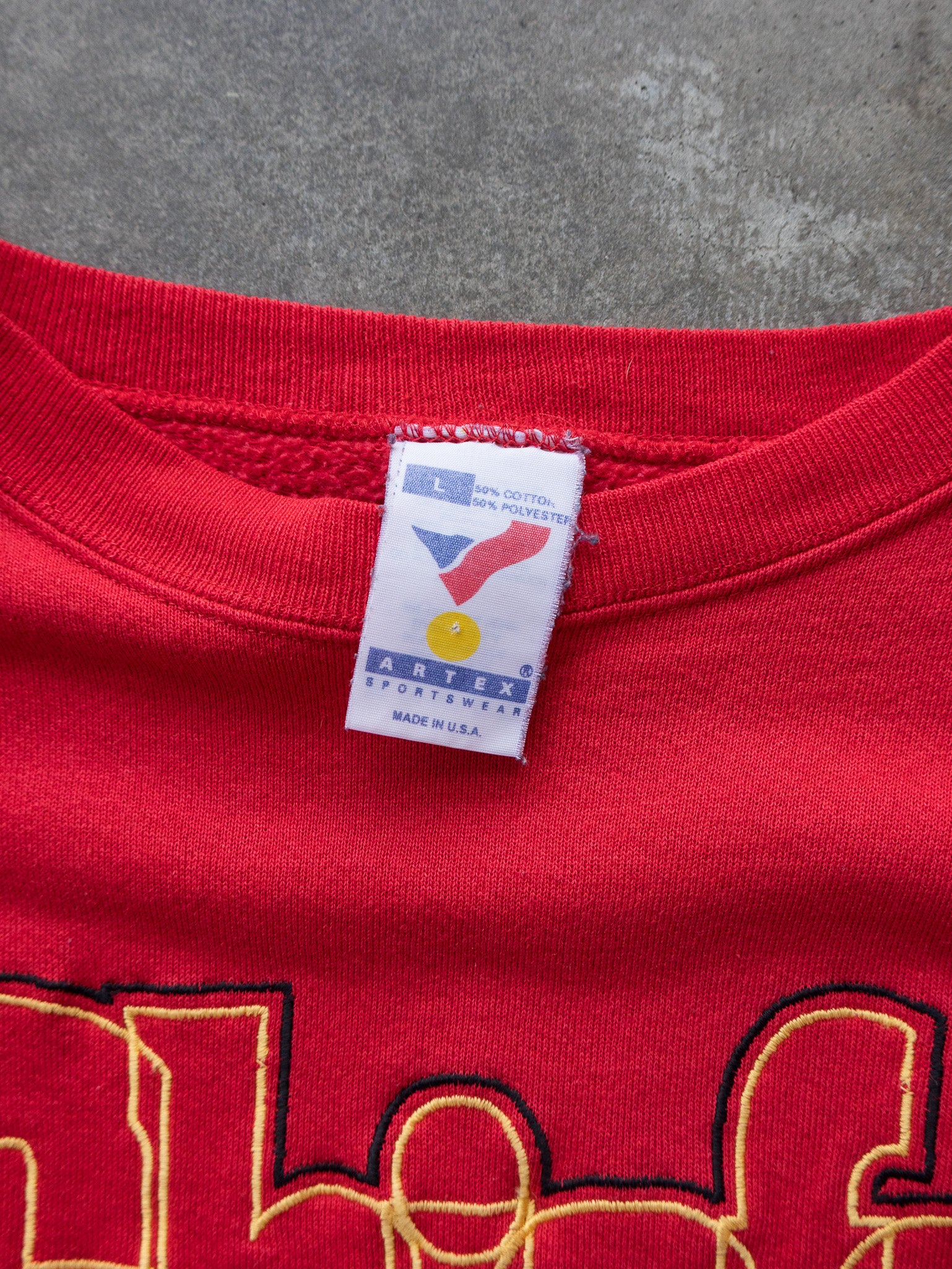 Vintage 90s Kansas City Chiefs Sweatshirt (L)