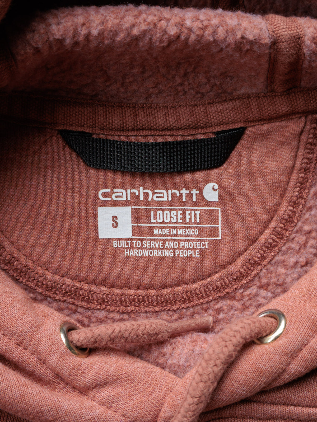 Vintage Brown Carhartt Hoodie (S)
