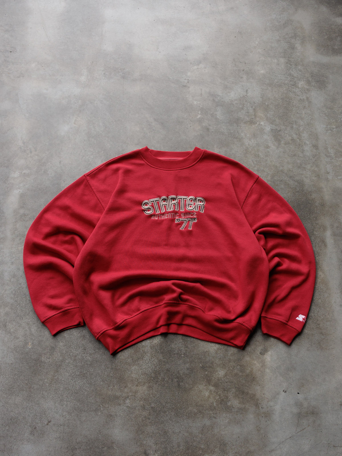 Vintage Red Starter Sweatshirt (XL)