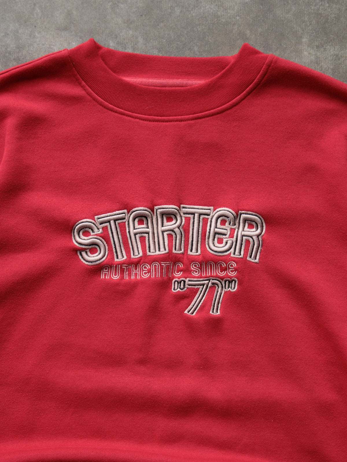 Vintage Red Starter Sweatshirt (XL)